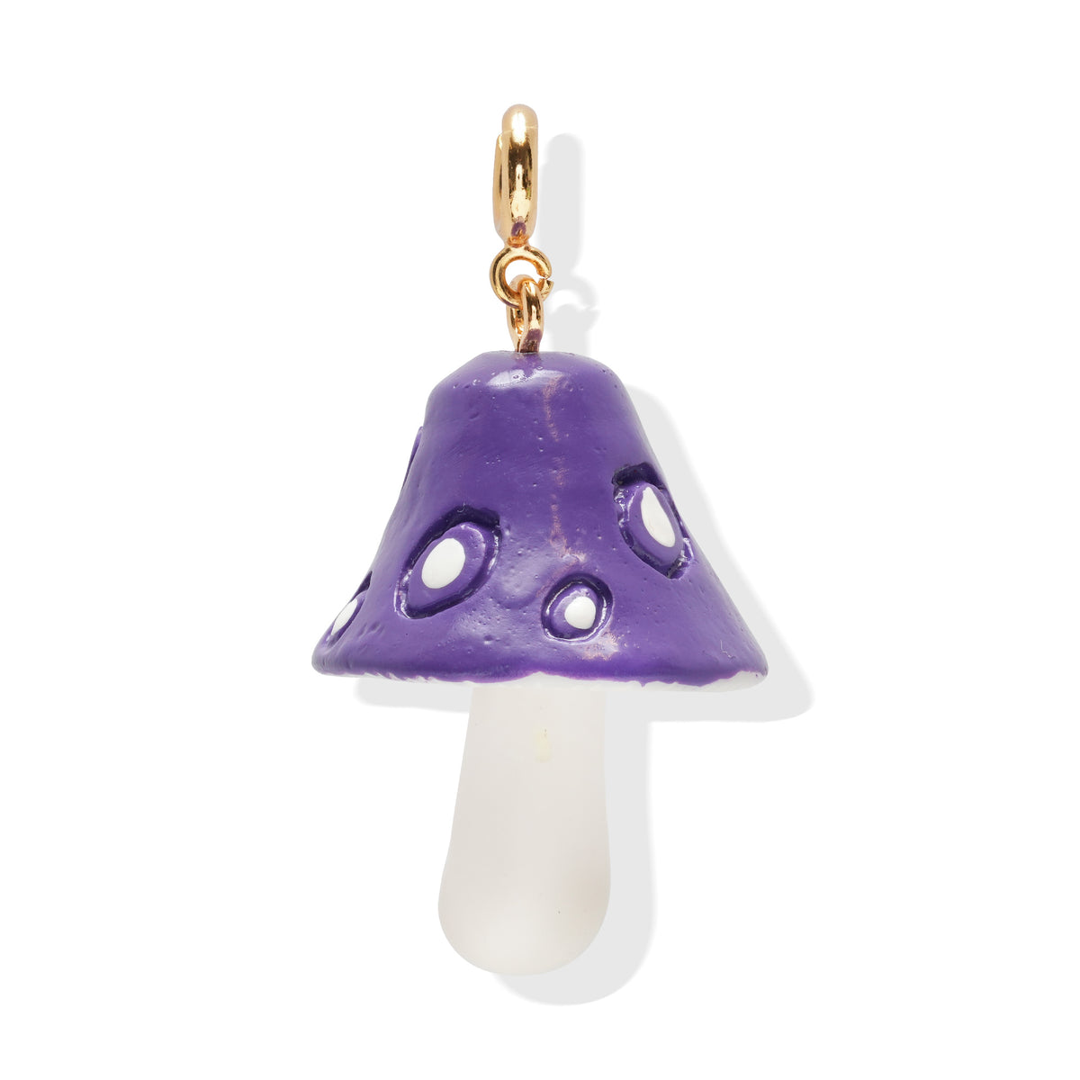 Jade Mushroom Charm
