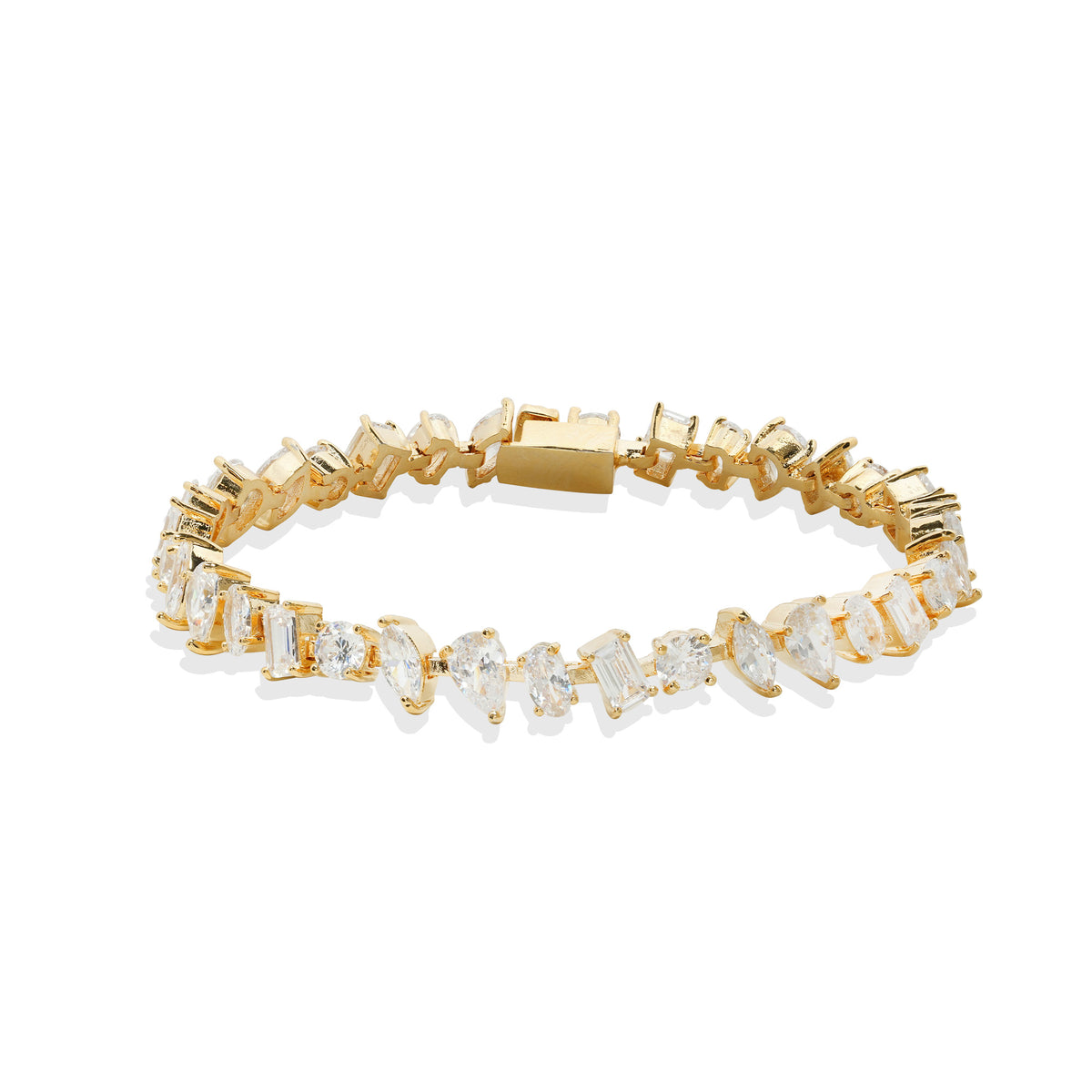 Irregular Tennis Bracelet – Crystal Haze Jewelry