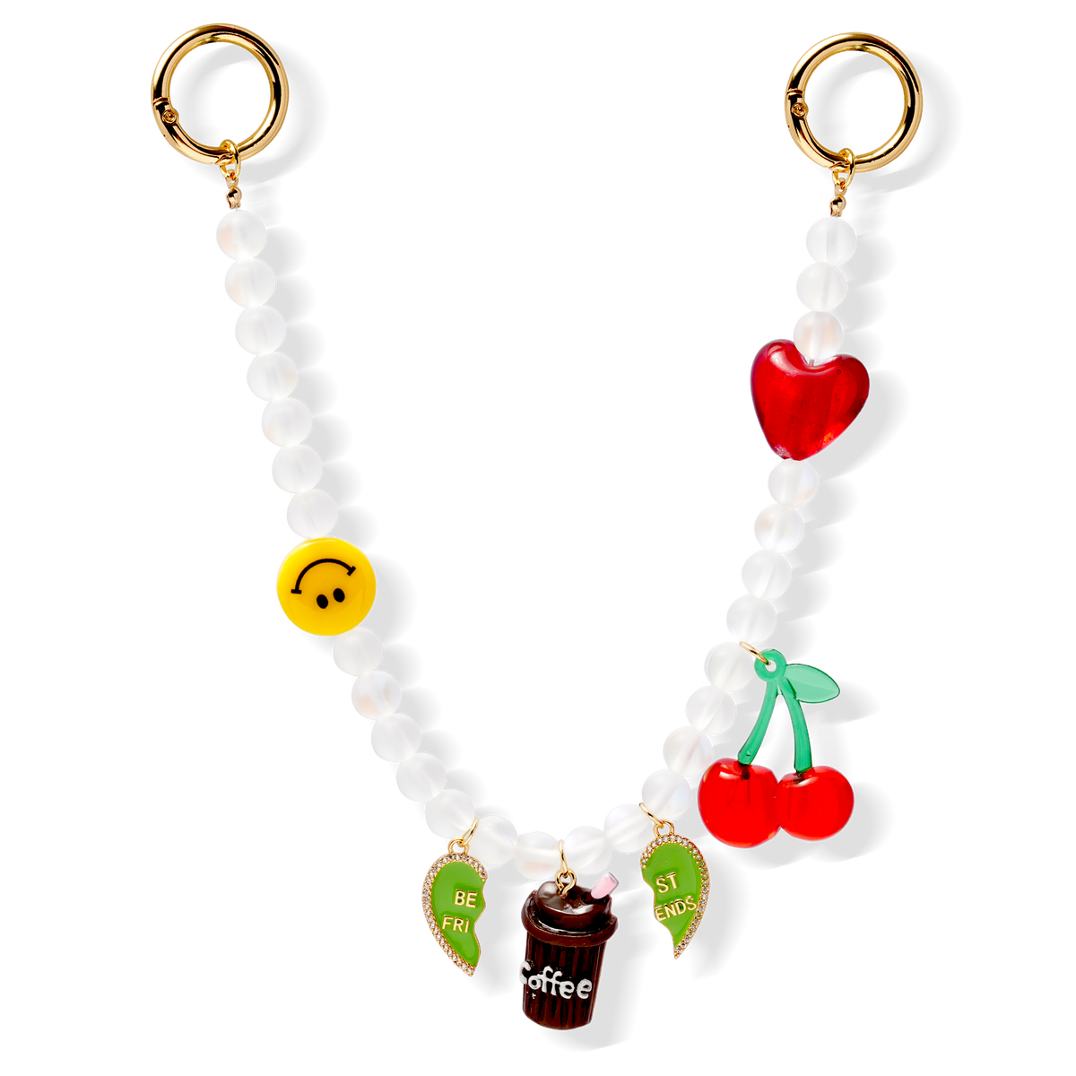 Cherry Latte Bag Chain – Crystal Haze Jewelry Cherry Latte Bag Chain – Crystal Haze Jewelry