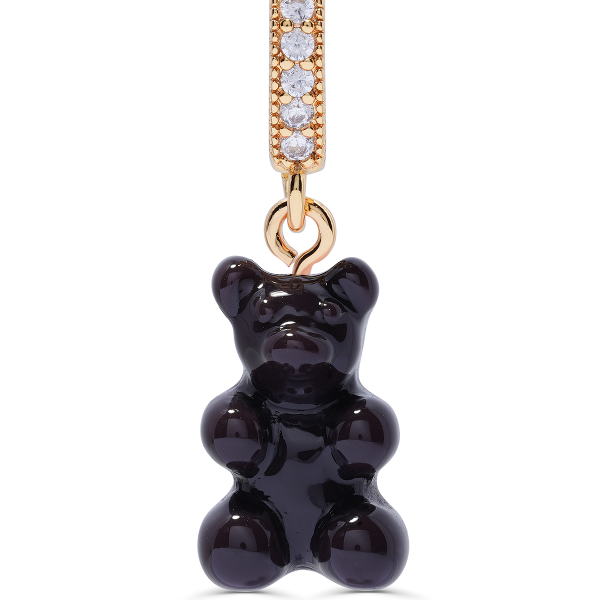 CRYSTAL HAZE ◆ PENDANT_NOSTALGIA BEAR PAVE SANGRIA Pave Nostalgia bear – Crystal Haze Jewelry