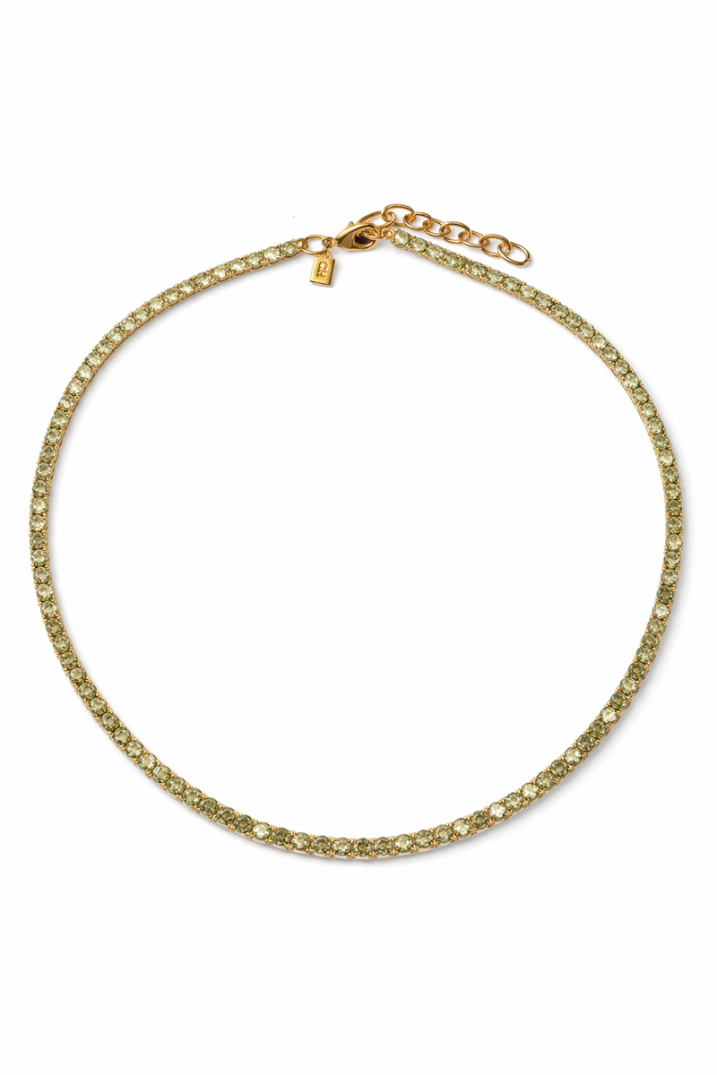 Serena 项链 - 橄榄色