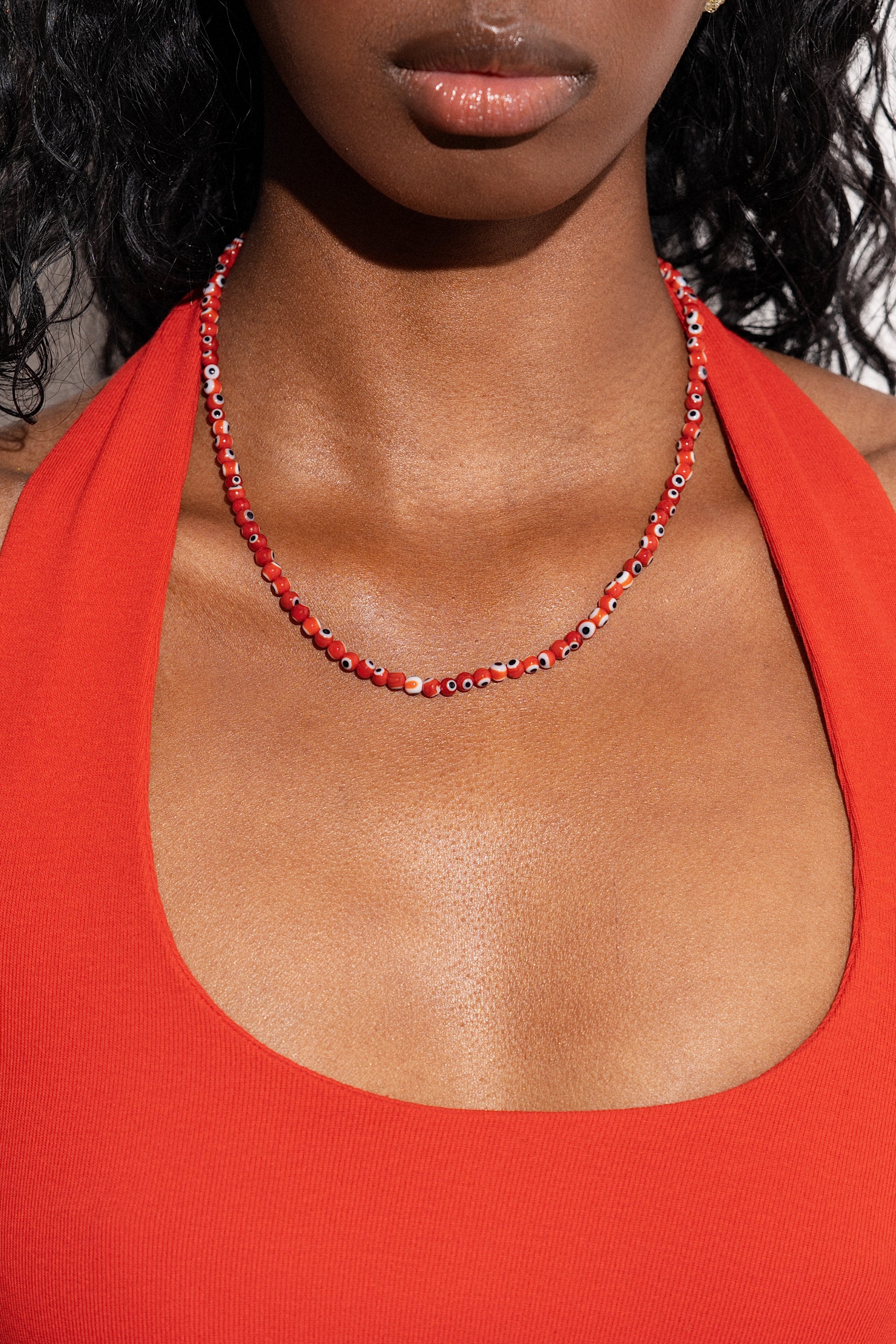 All-Seeing Necklace - Red – Crystal Haze Jewelry