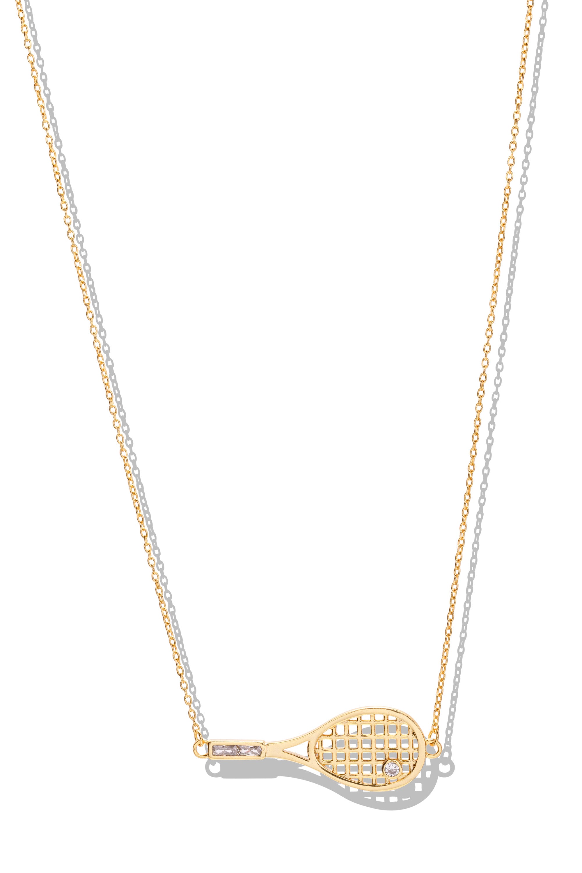 crystal haze Tennis Core Necklace