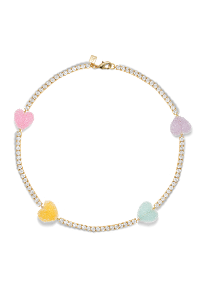 Serena Jelly Heart Necklace