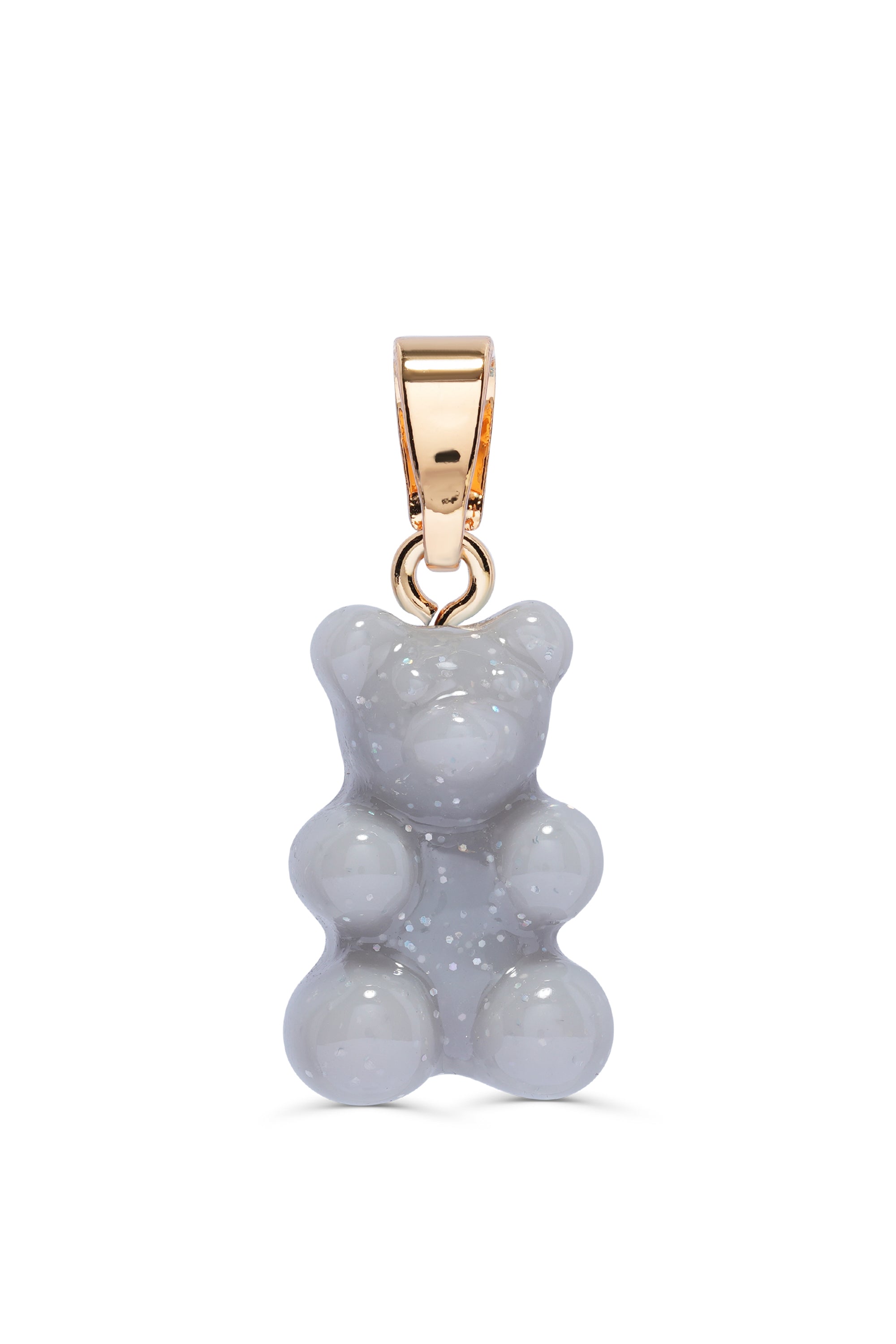 crystal haze Nostalgia Bear - Classic Connector - Gold Plated - Steel