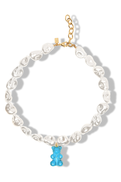 Mega Pearl Necklace - Turquoise – Crystal Haze Jewelry