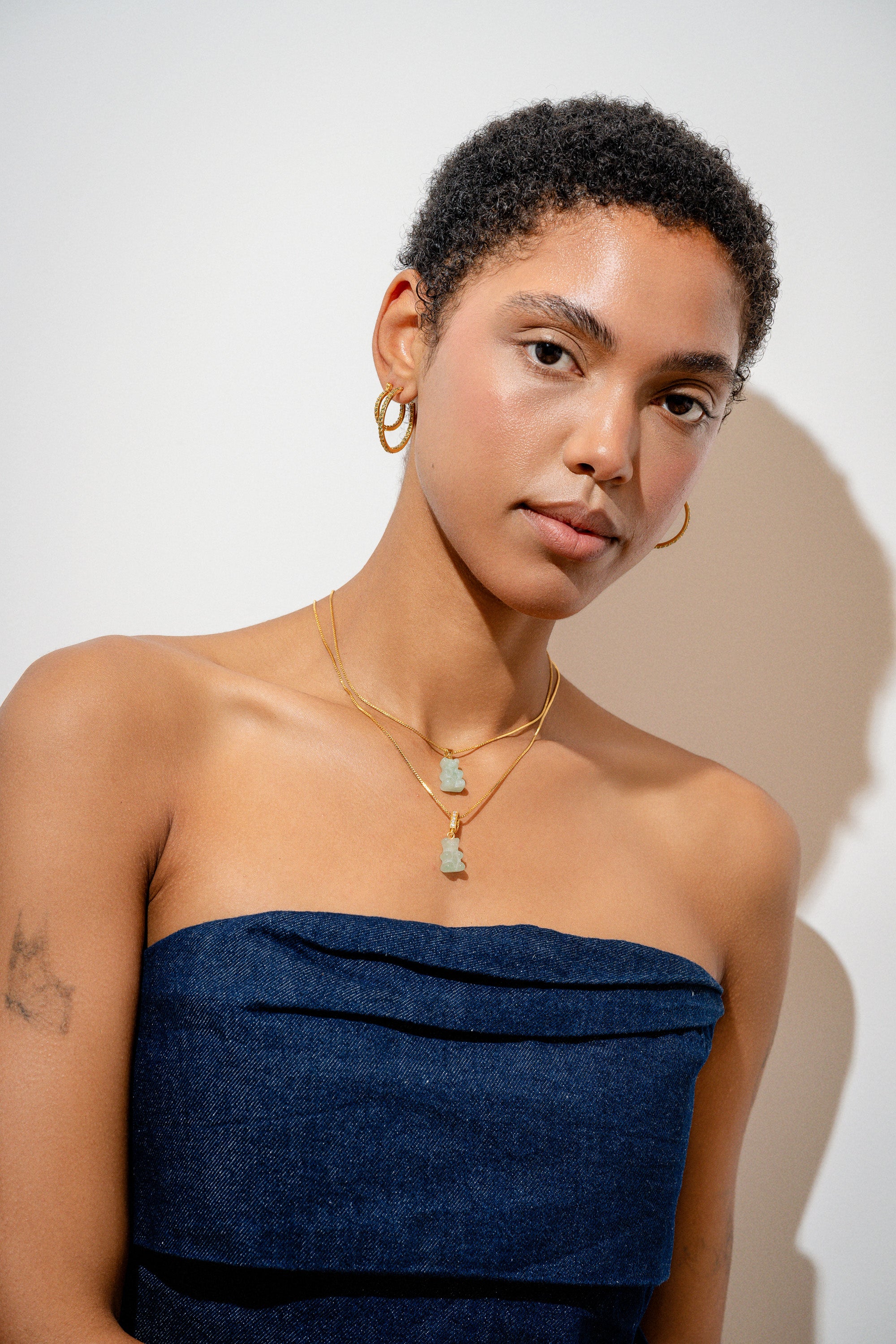 Crystal Nostalgia Bear - Classic Connector - Jade – Crystal Haze