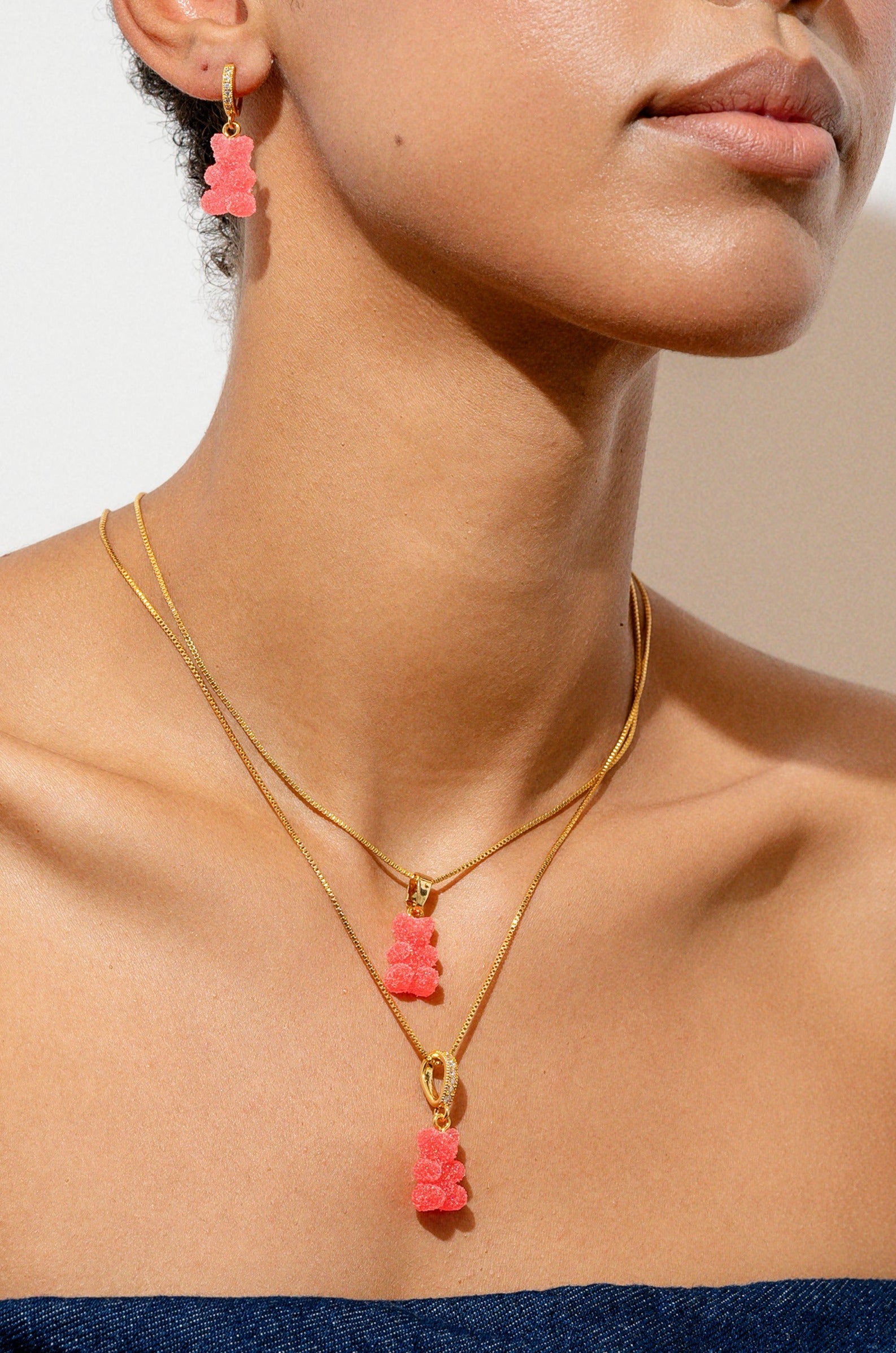 Nostalgia Bear Pendant – Crystal Haze Jewelry