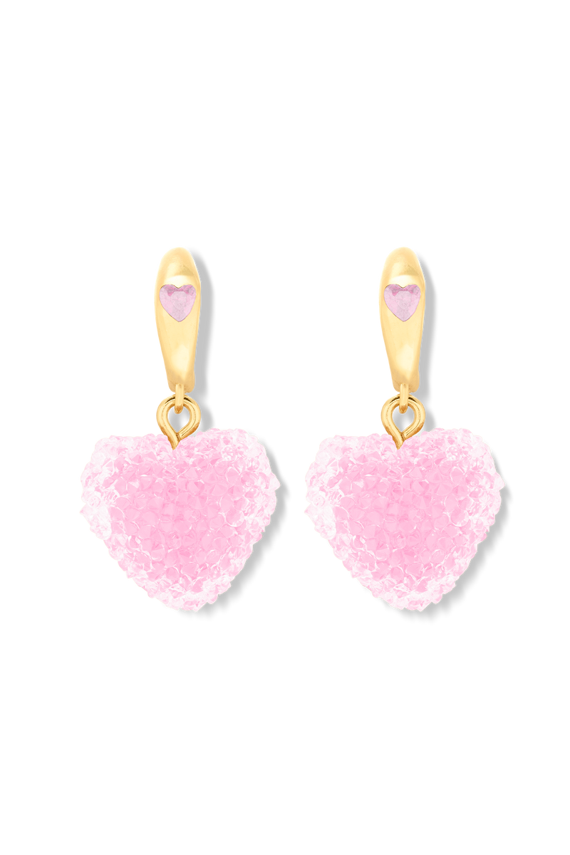 Mini Jelly Heart Hoops