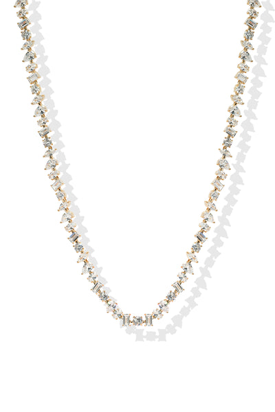 Irregular Tennis Necklace – Crystal Haze Jewelry