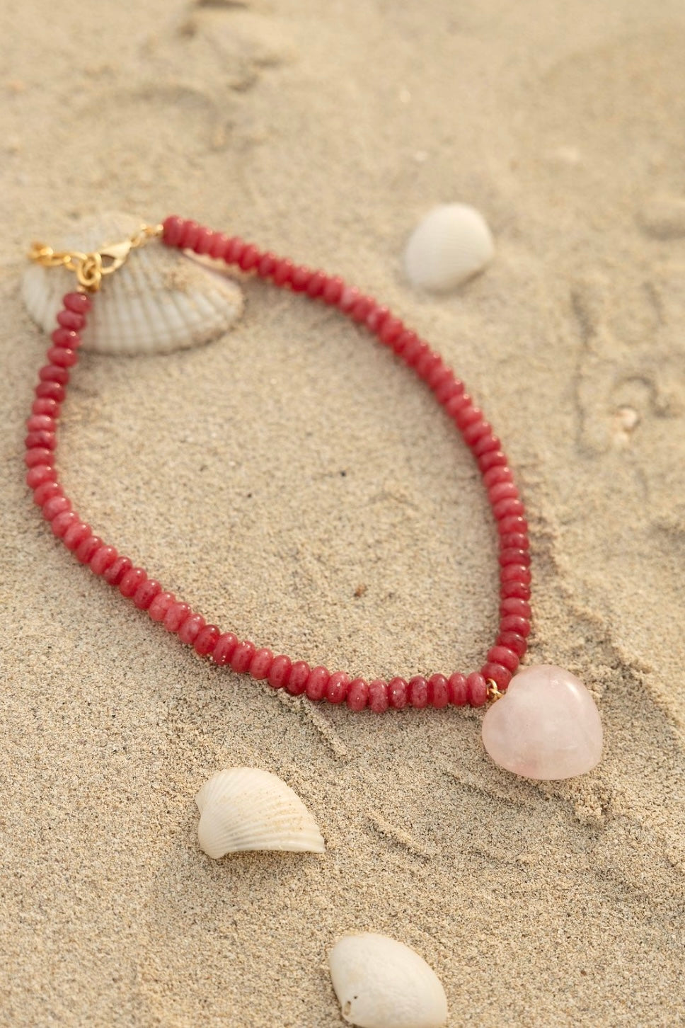 Dua Necklace - Pink – Crystal Haze Jewelry