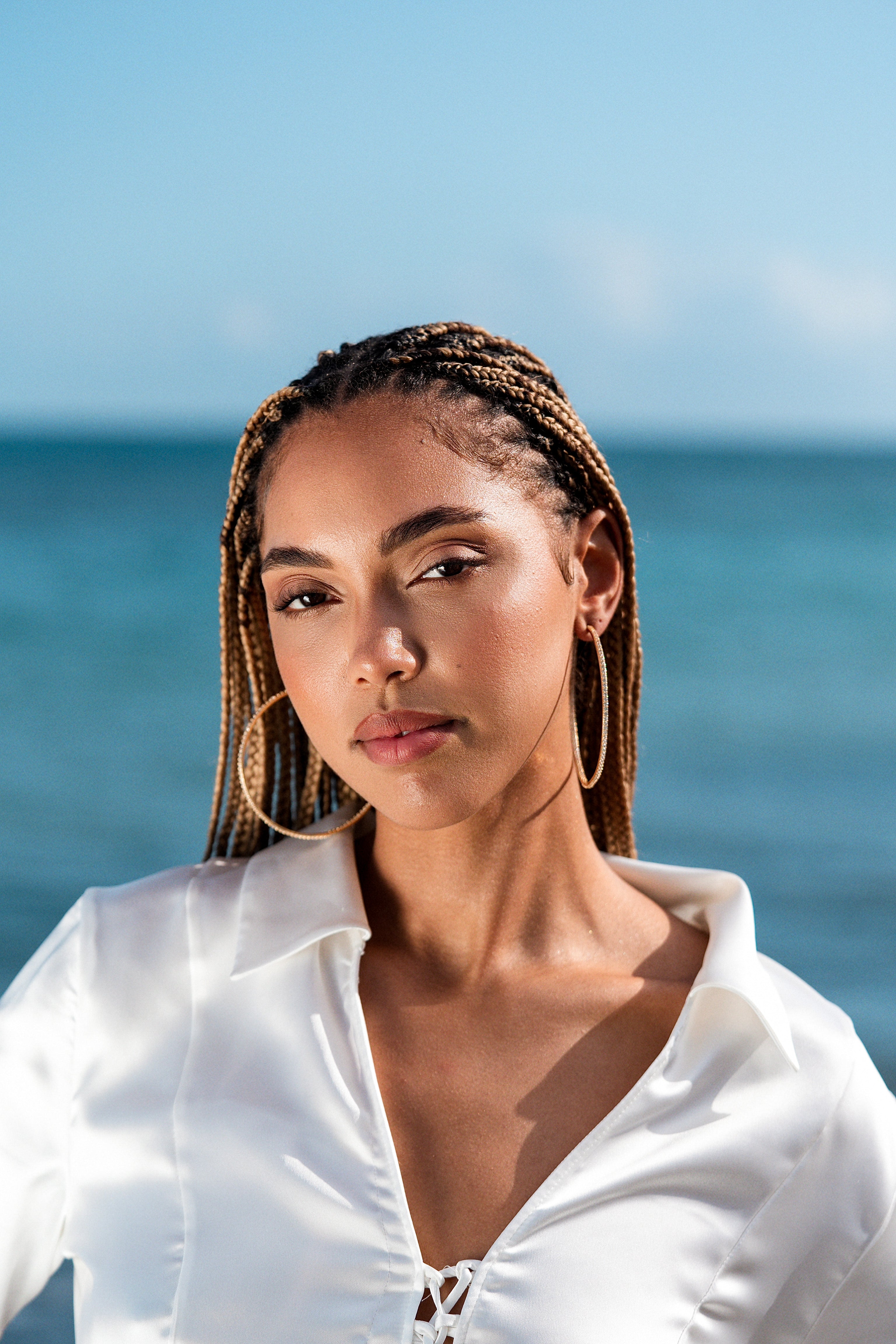 From The Block Hoops – Crystal Haze Jewelry