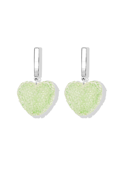 Jelly Heart Hoops – Crystal Haze Jewelry