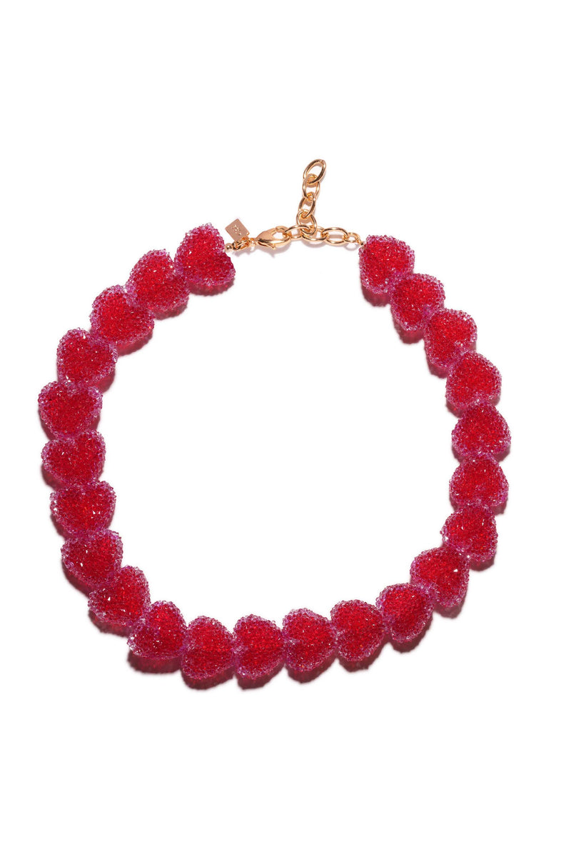 Jelly Heart Necklace