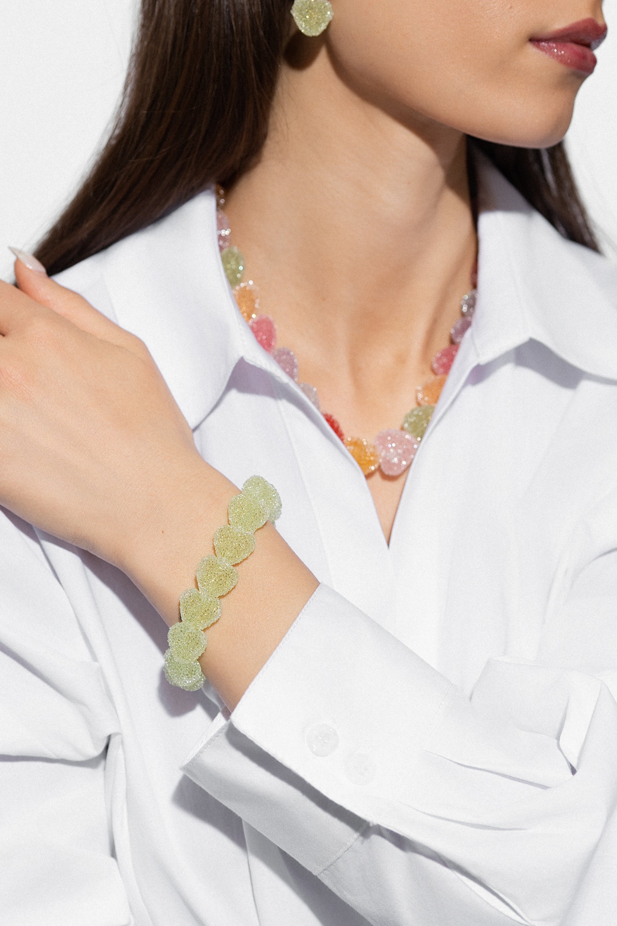Jelly Heart Bracelet – Crystal Haze Jewelry