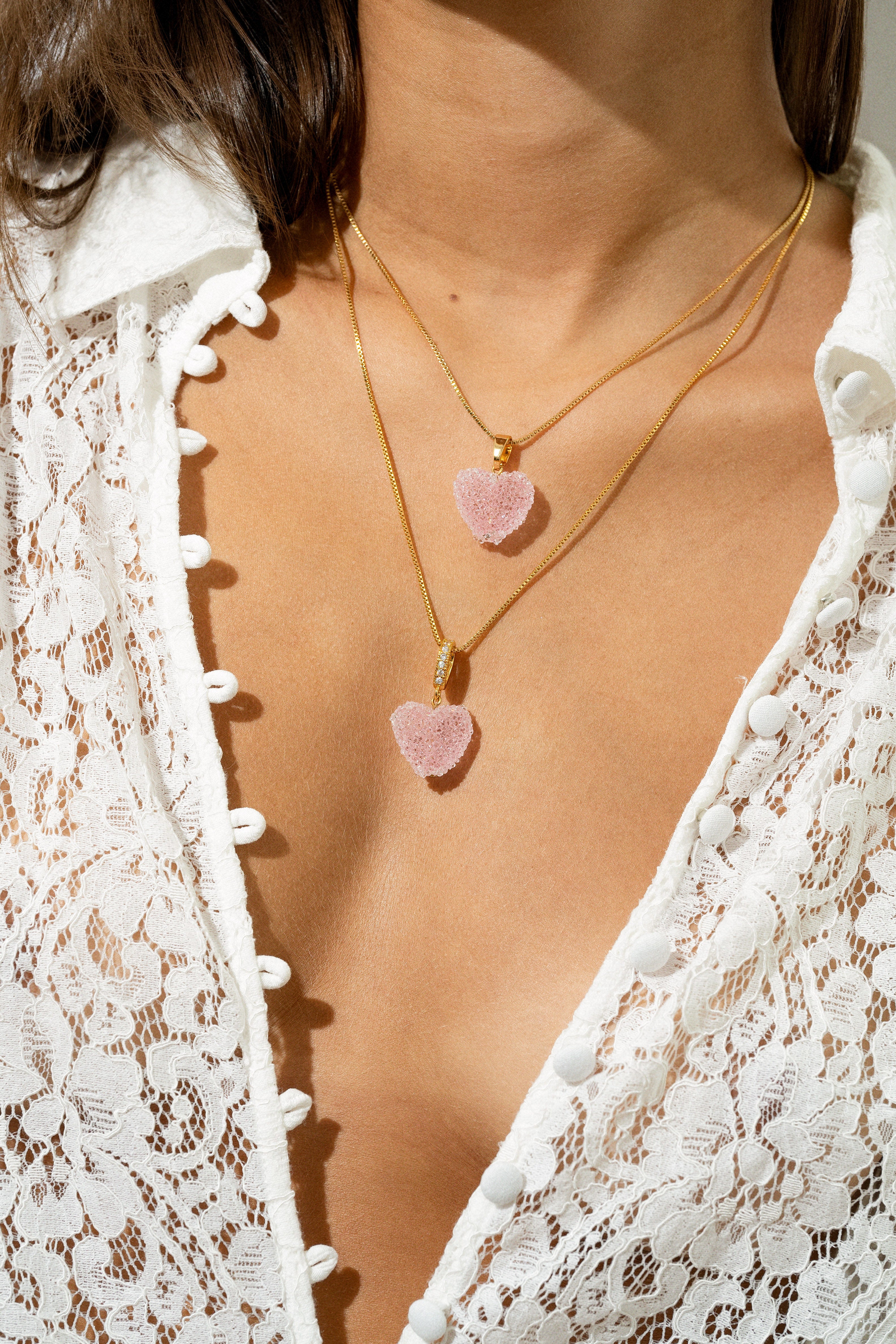 Crystal Haze Jewelry Jelly Heart ペンダント Crystal Haze Jewelry】Jelly Heart ペンダント - Classic