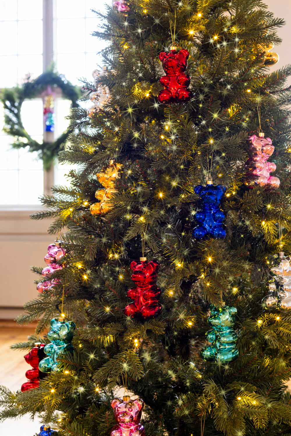 Nostalgia Bear Christmas Ornament - Caribbean Holiday – Crystal