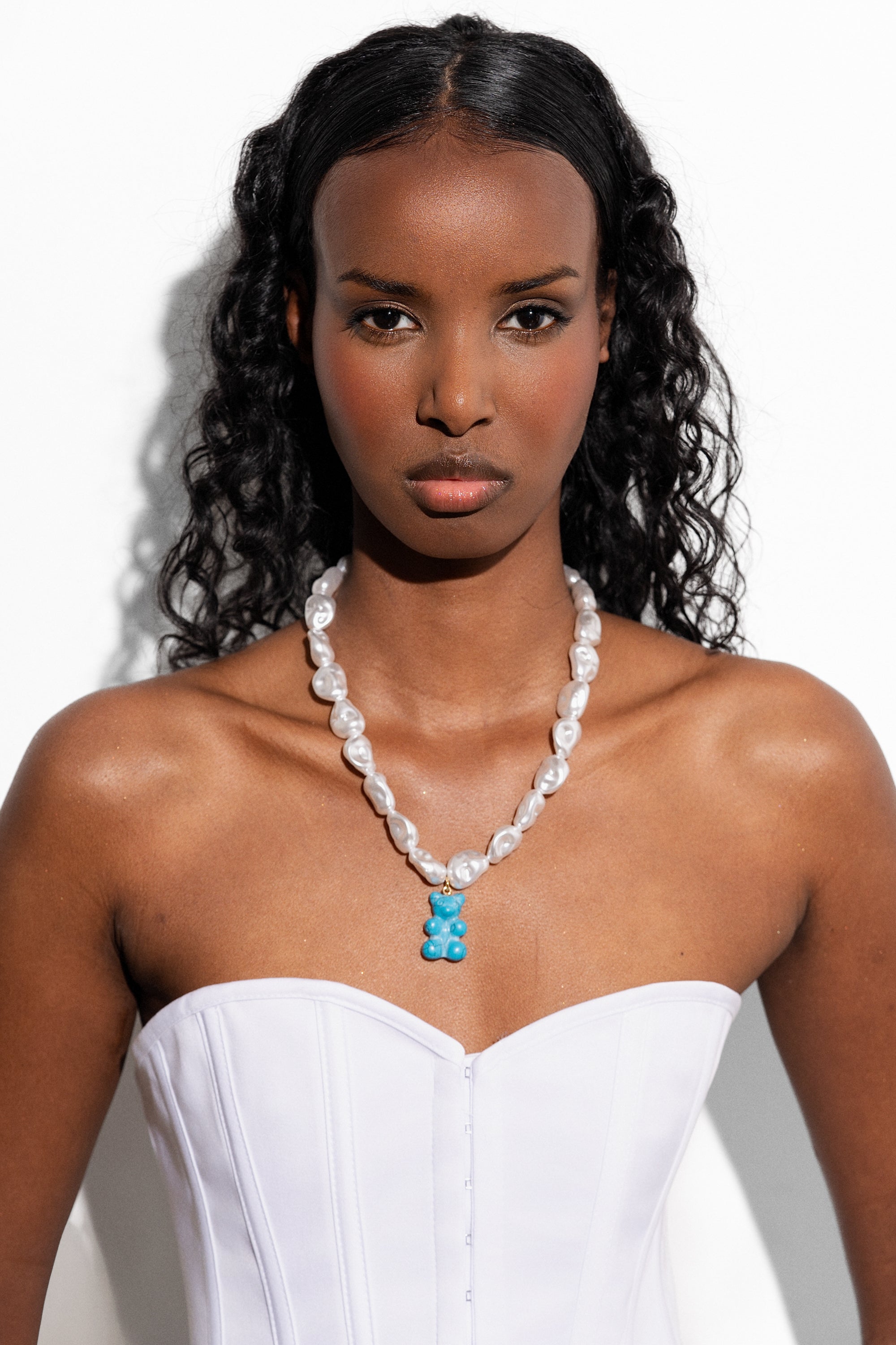 Mega Pearl Necklace - Turquoise – Crystal Haze Jewelry