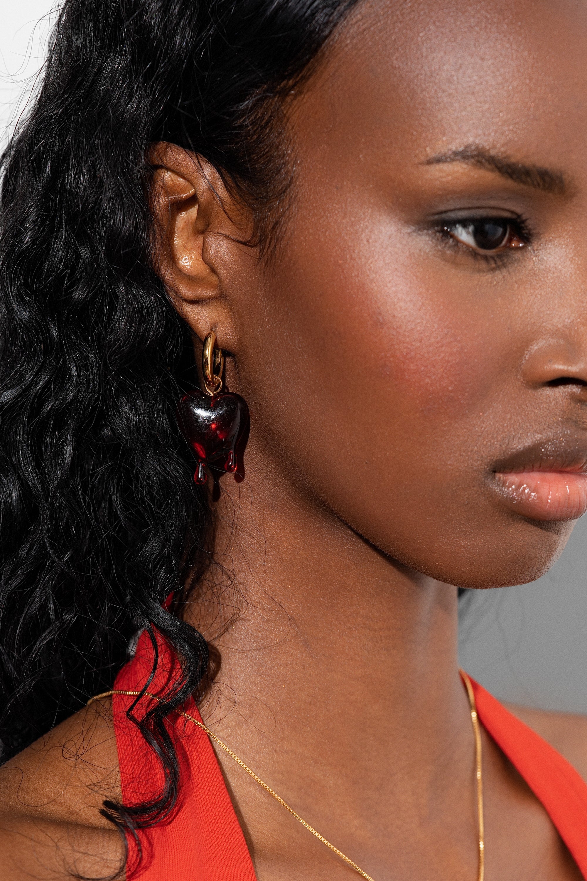 Melting Heart Hoops – Crystal Haze Jewelry