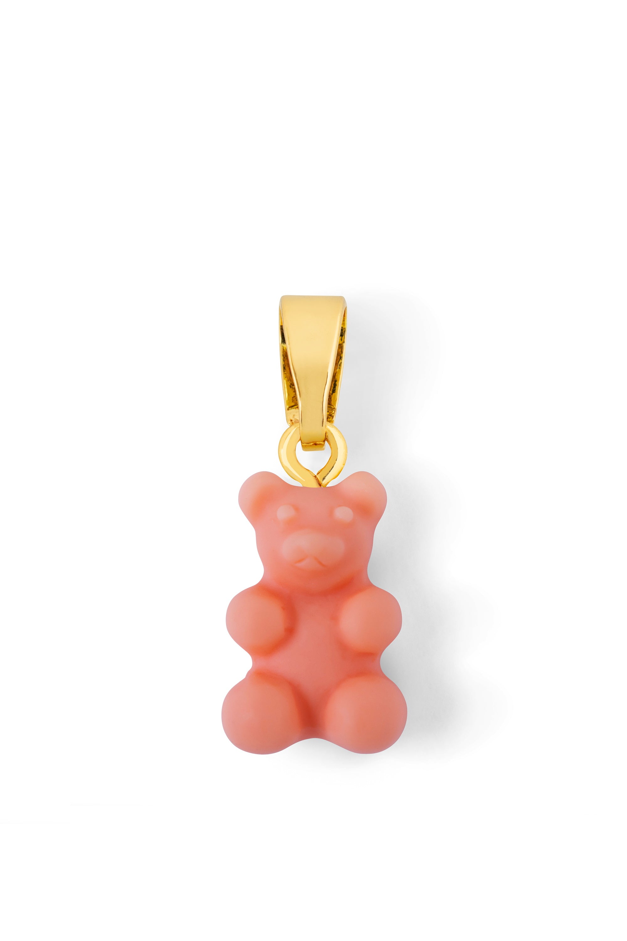 crystal haze Nostalgia Bear - Classic Connector - Gold - Peachy