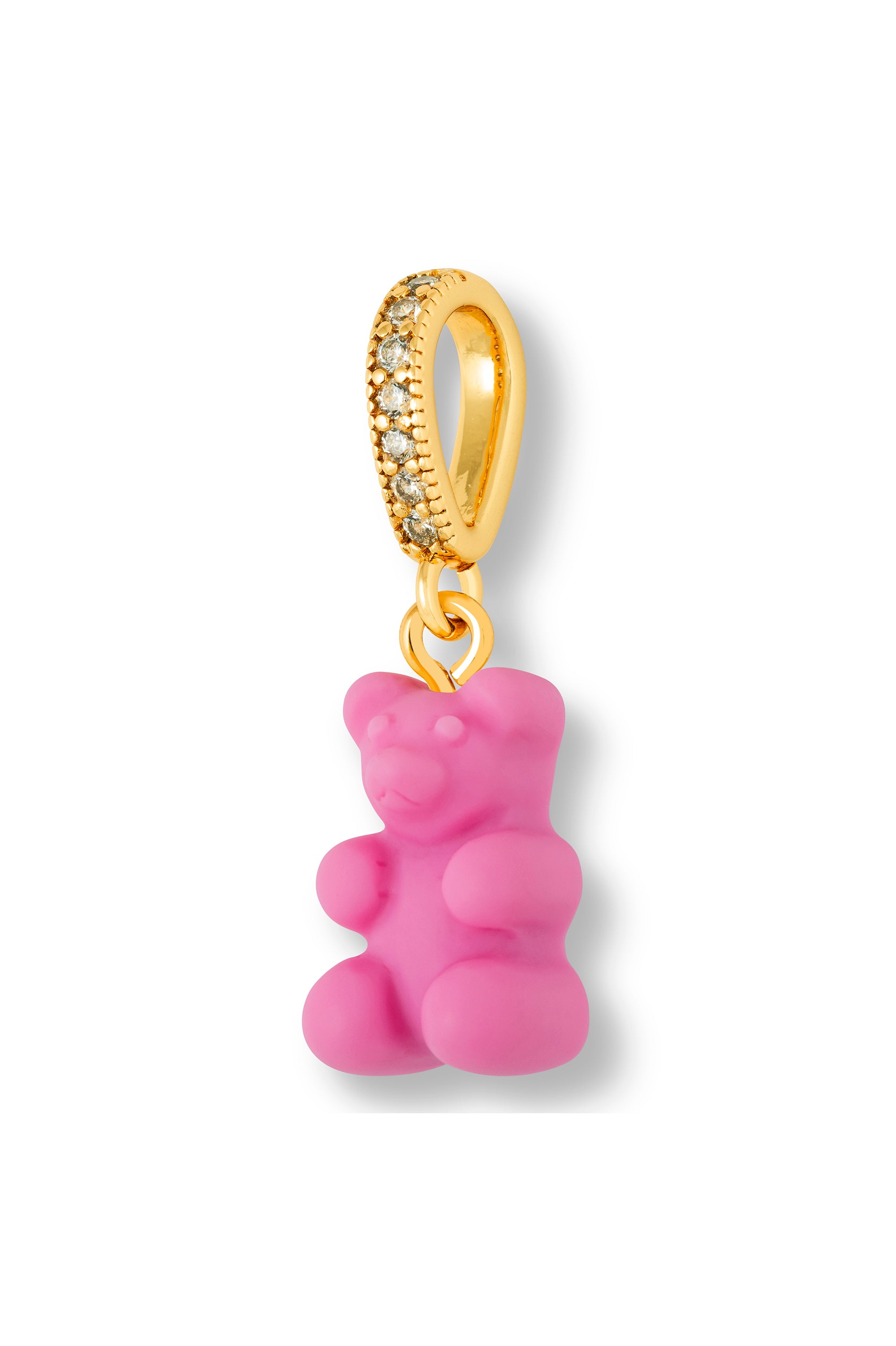 Nostalgia Bear - Pave Connector - Gold Plated - Elle Woods