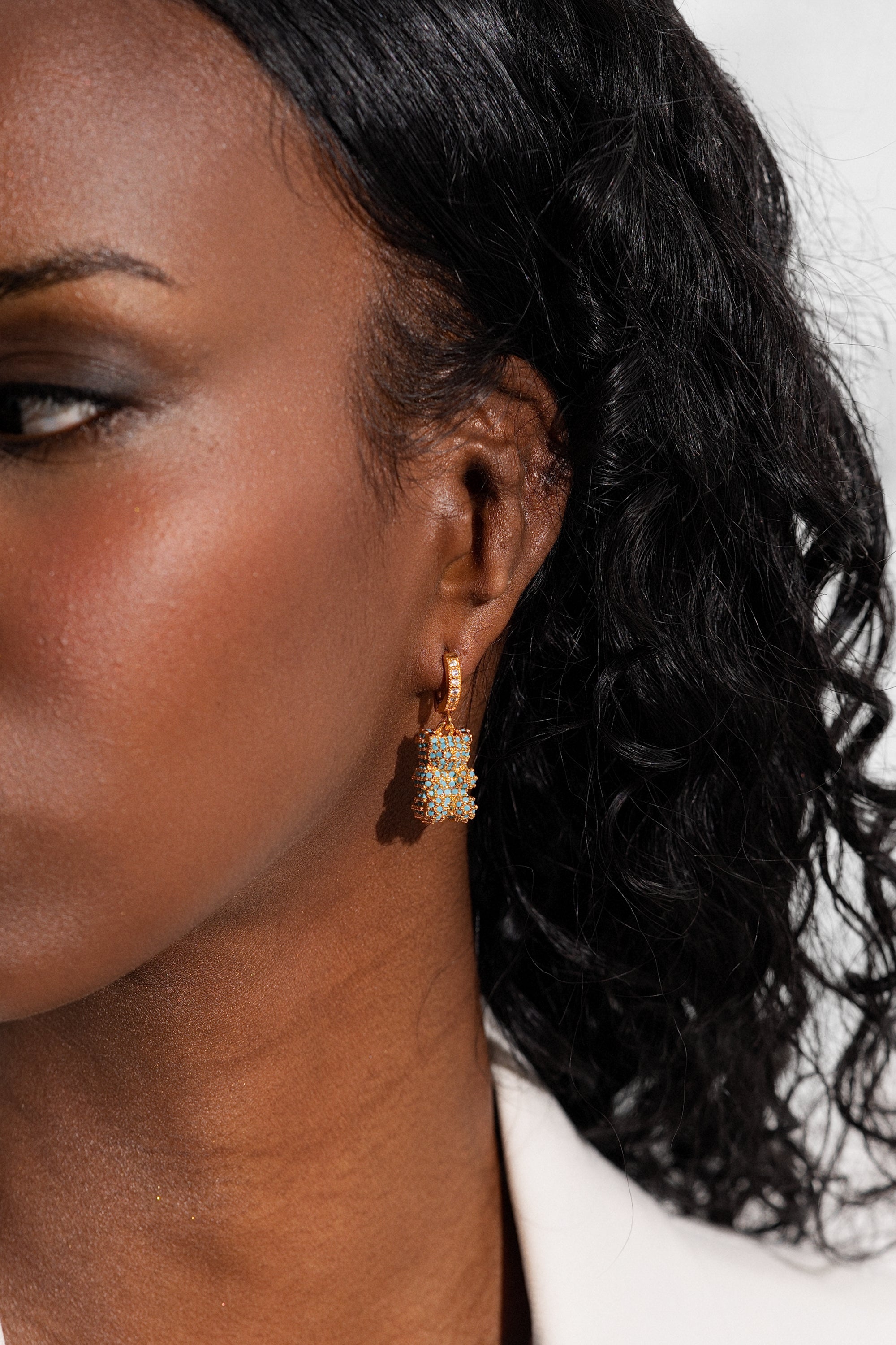 Nostalgia bear earrings – Crystal Haze Jewelry