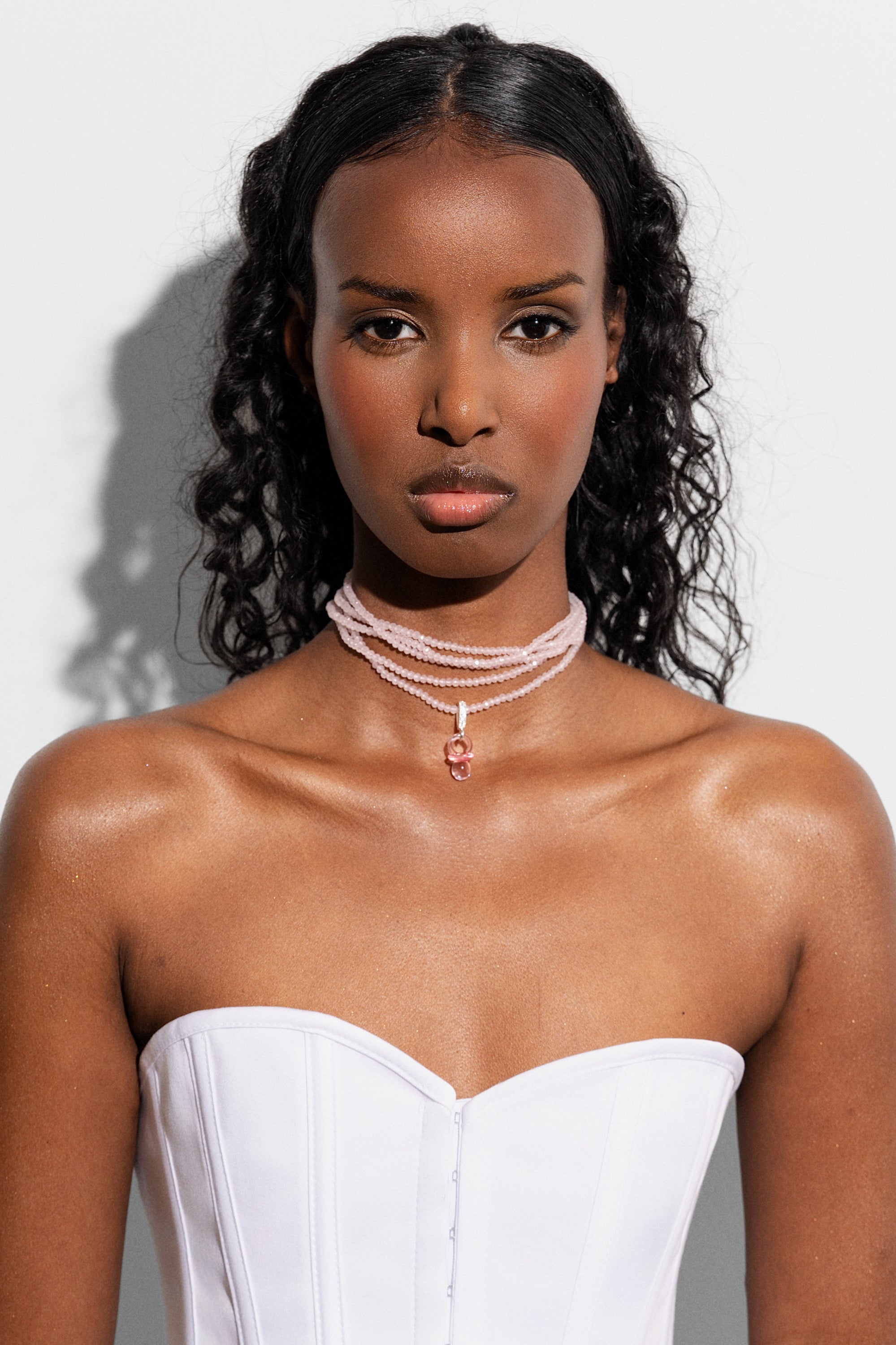 Shimmer Stack Necklace – Crystal Haze Jewelry