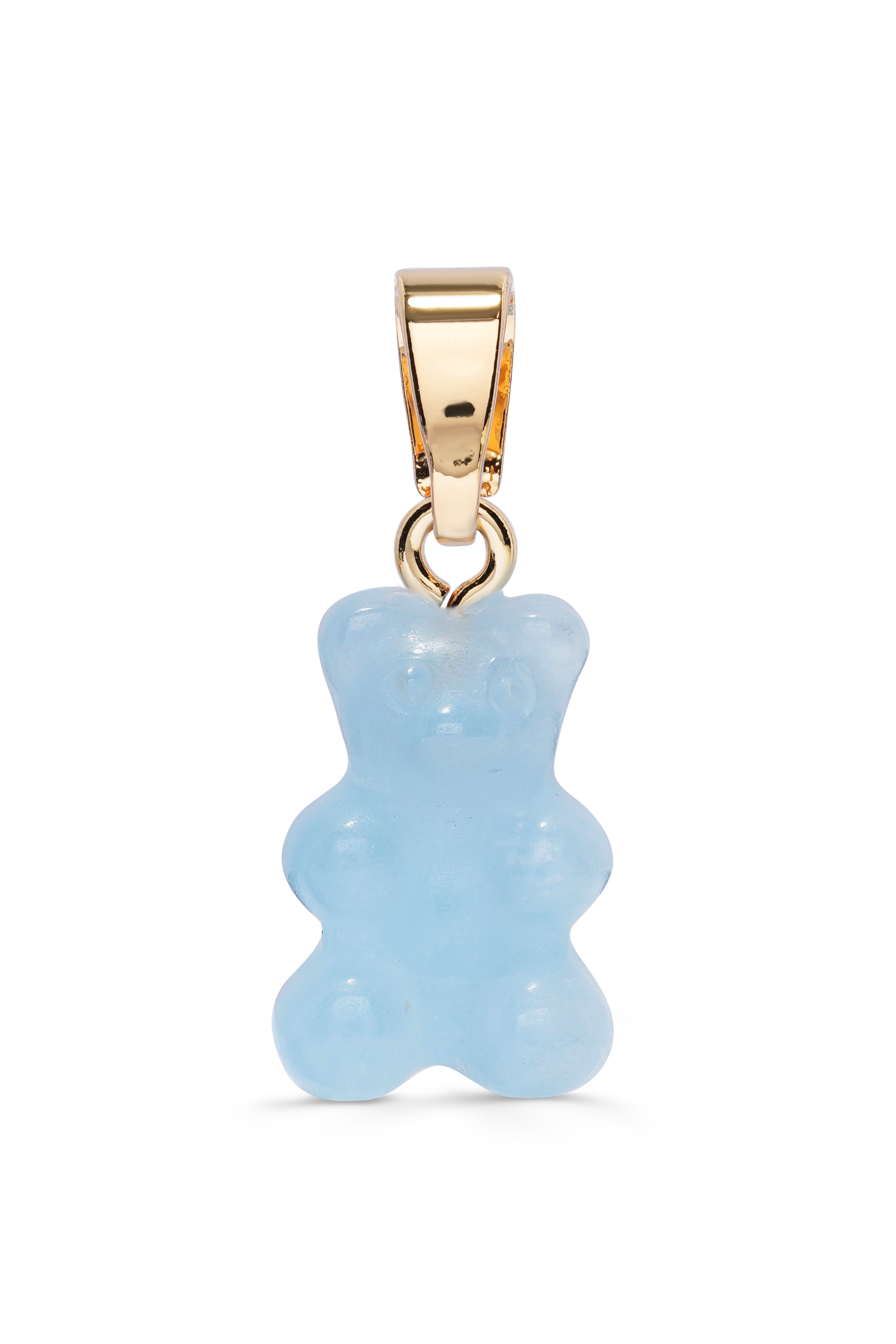 crystal haze Crystal Nostalgia Bear - Classic connector - Aquamarine