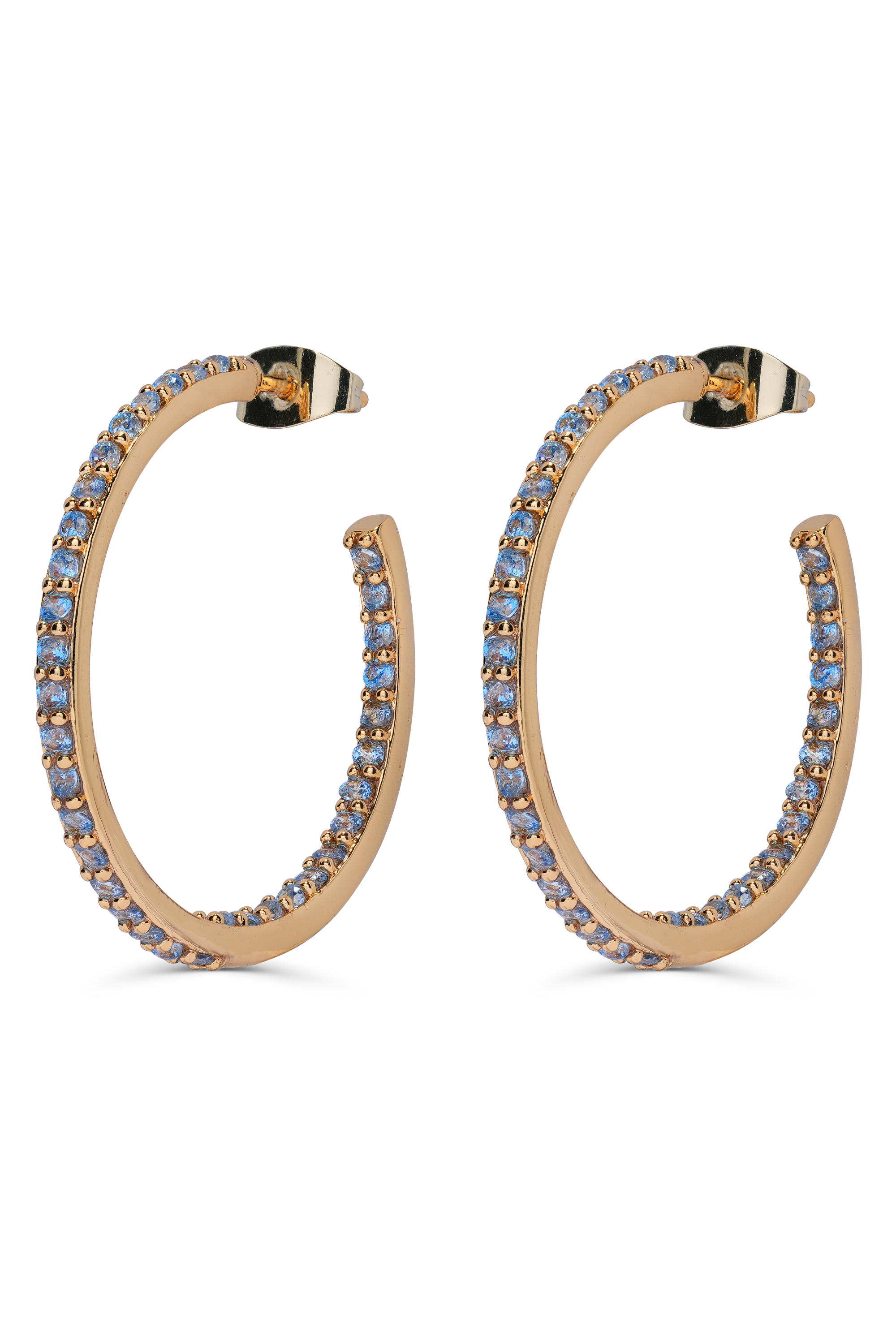crystal haze Serena Hoops - Adriatic Blue