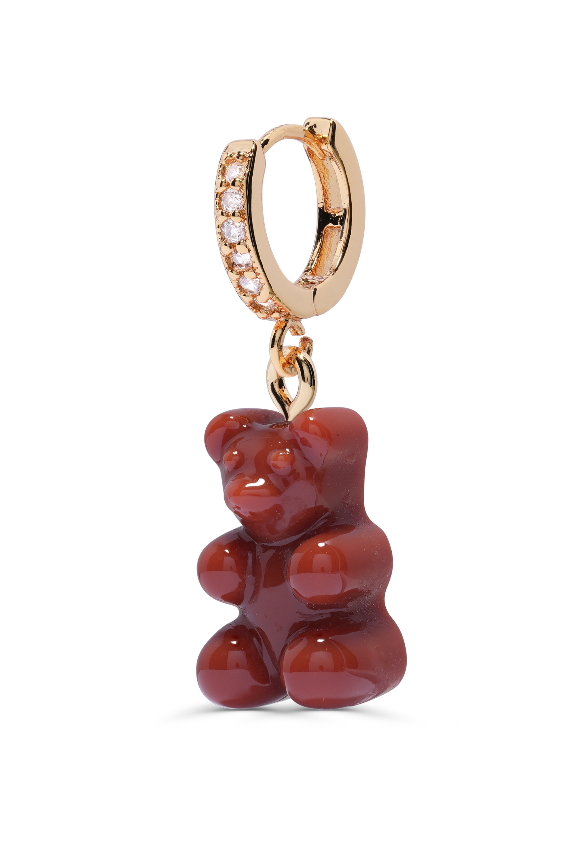 crystal haze Nostalgia Bear Hoop - Toffee