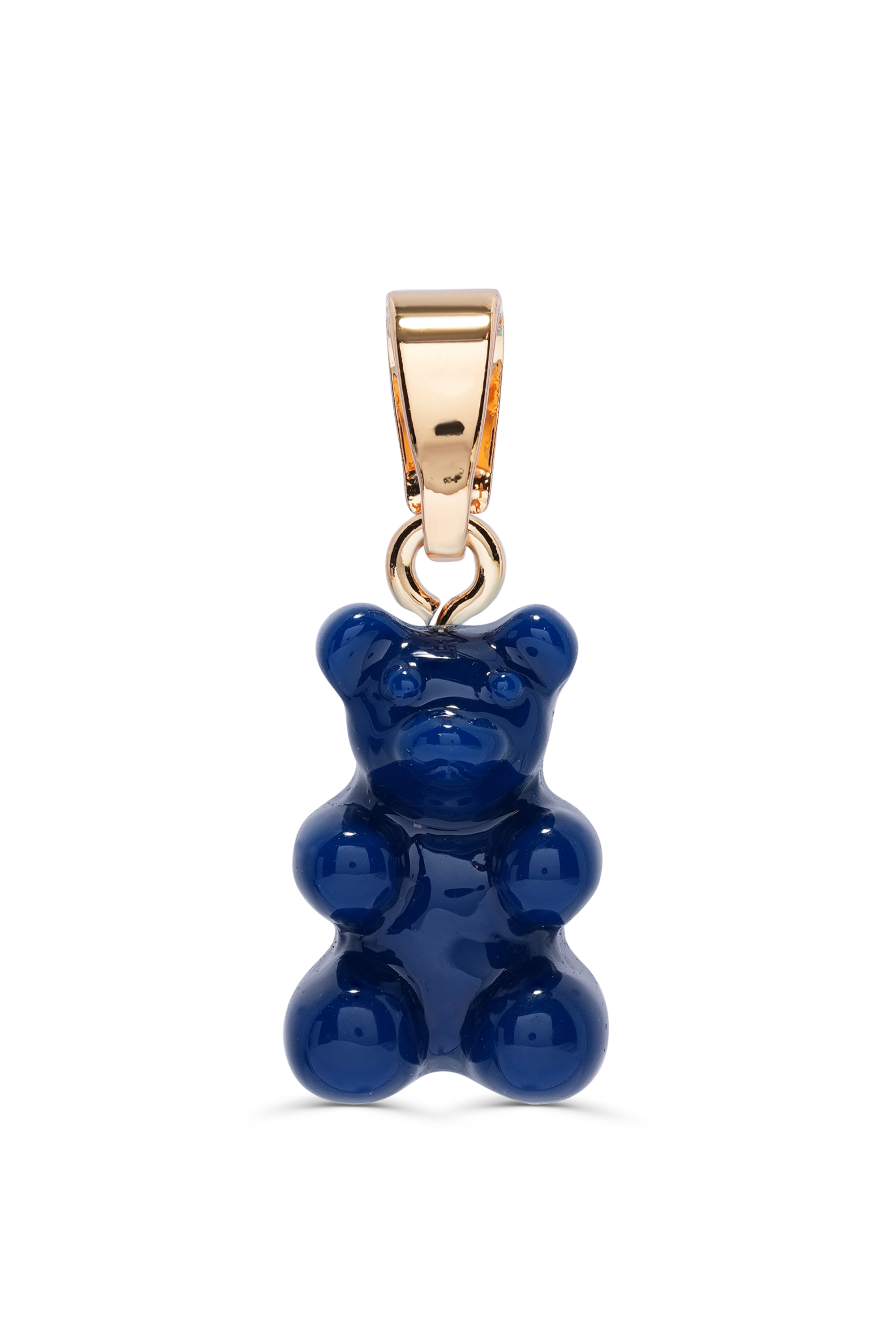crystal haze Nostalgia Bear - Classic Connector - Gold - Sapphire
