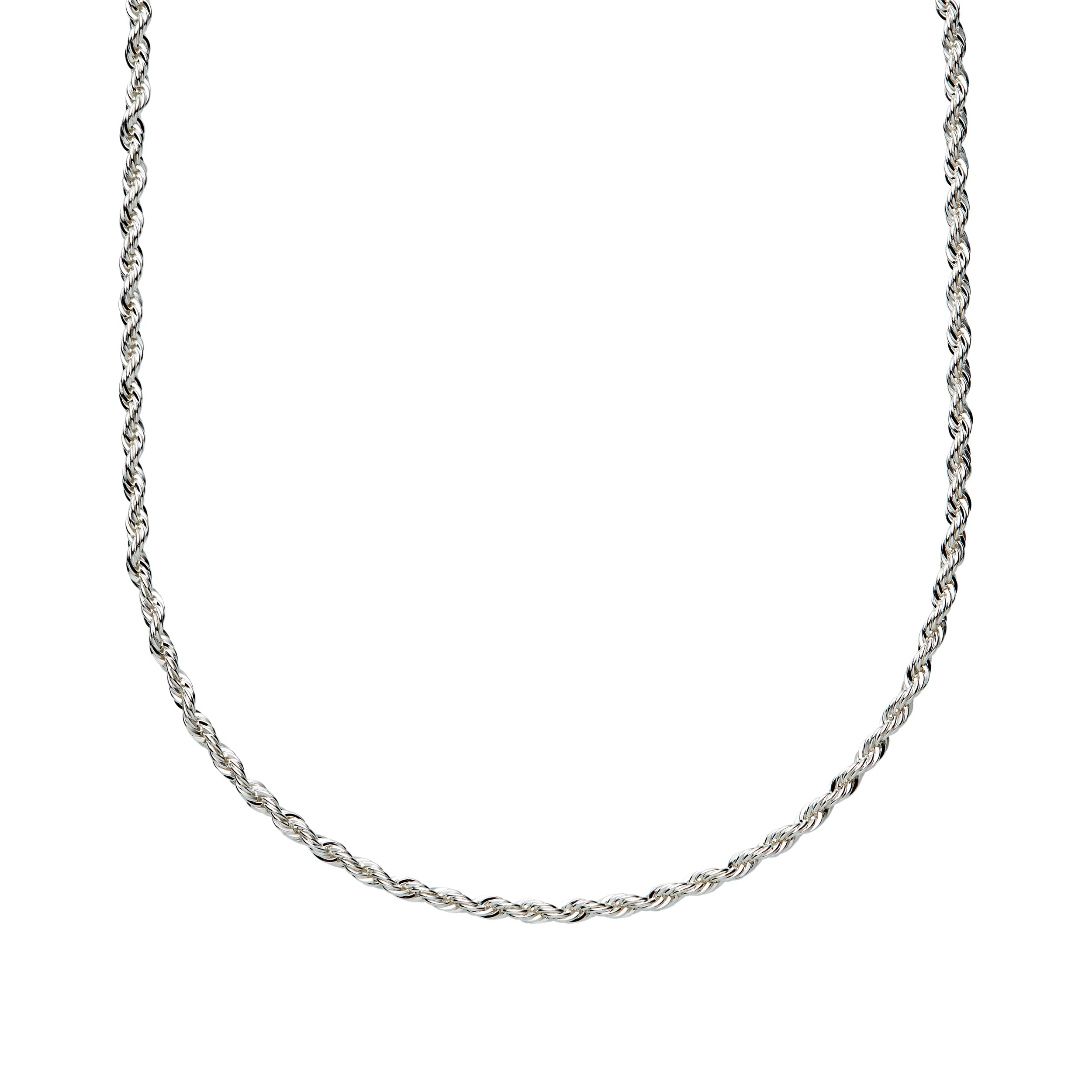 crystal haze Silver Rope chain