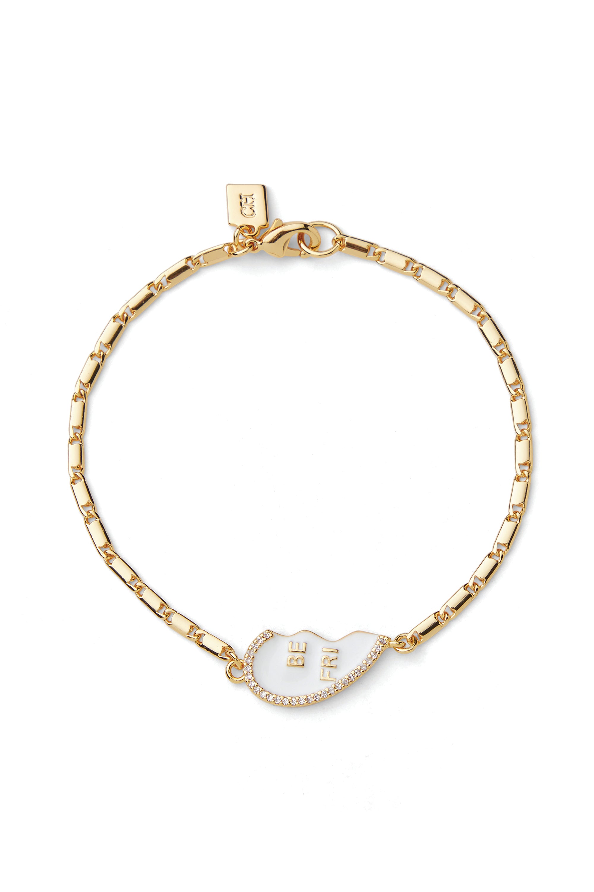 Best friend bracelet - Powder – Crystal Haze Jewelry