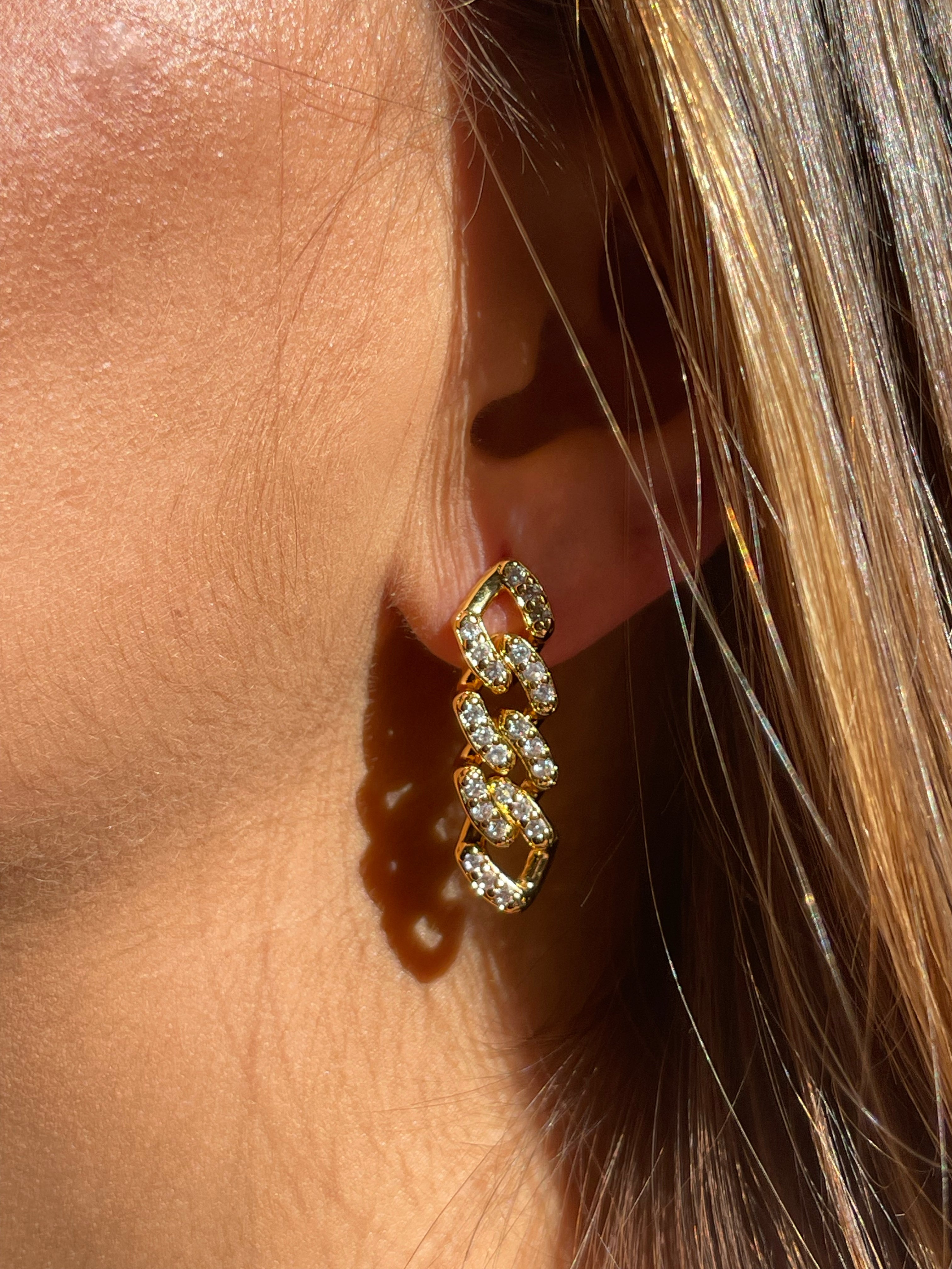Mexican Chain Drop Earrings – Crystal Haze Jewelry