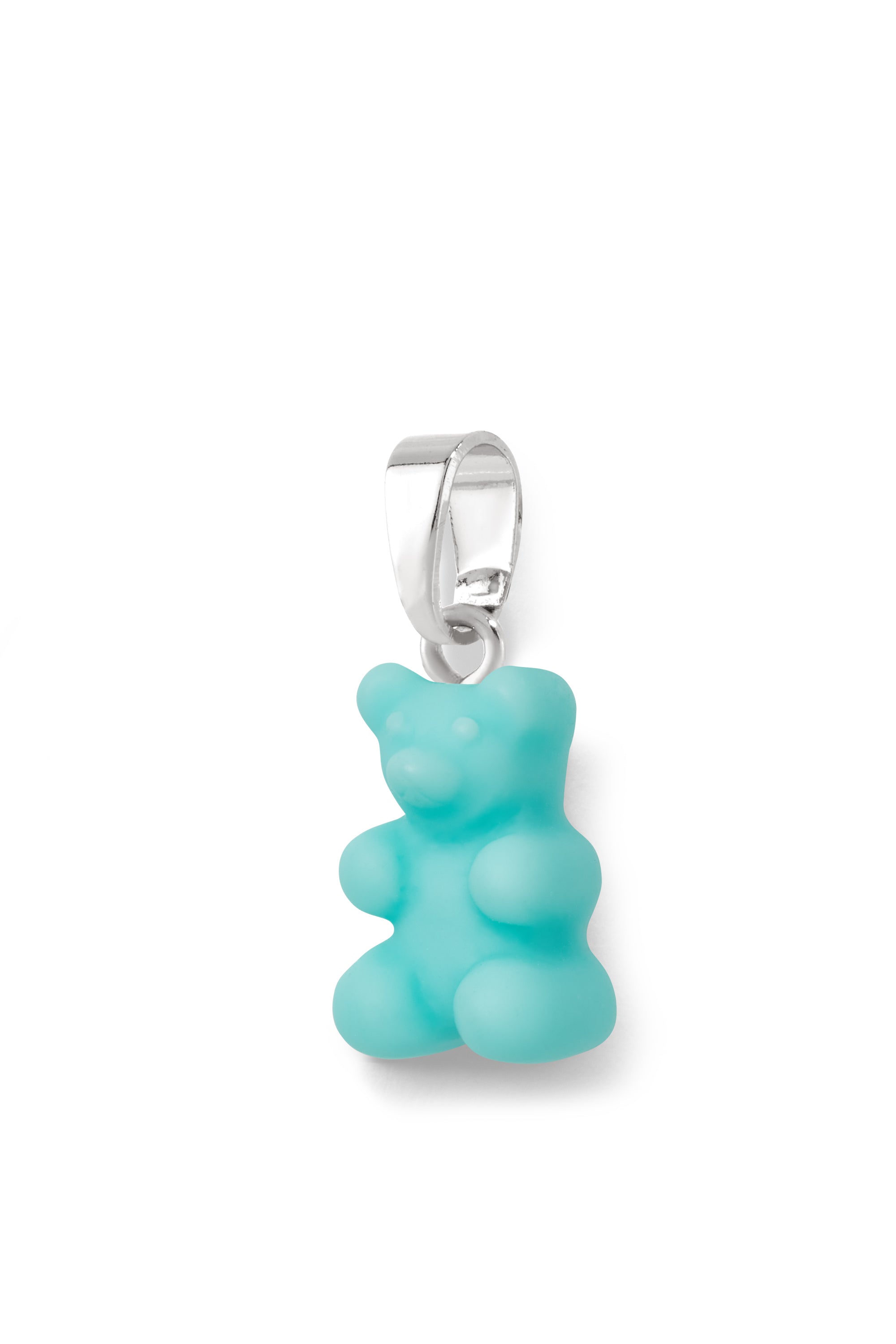 crystal haze Nostalgia bear - Classic connector - Silver plated - Havana