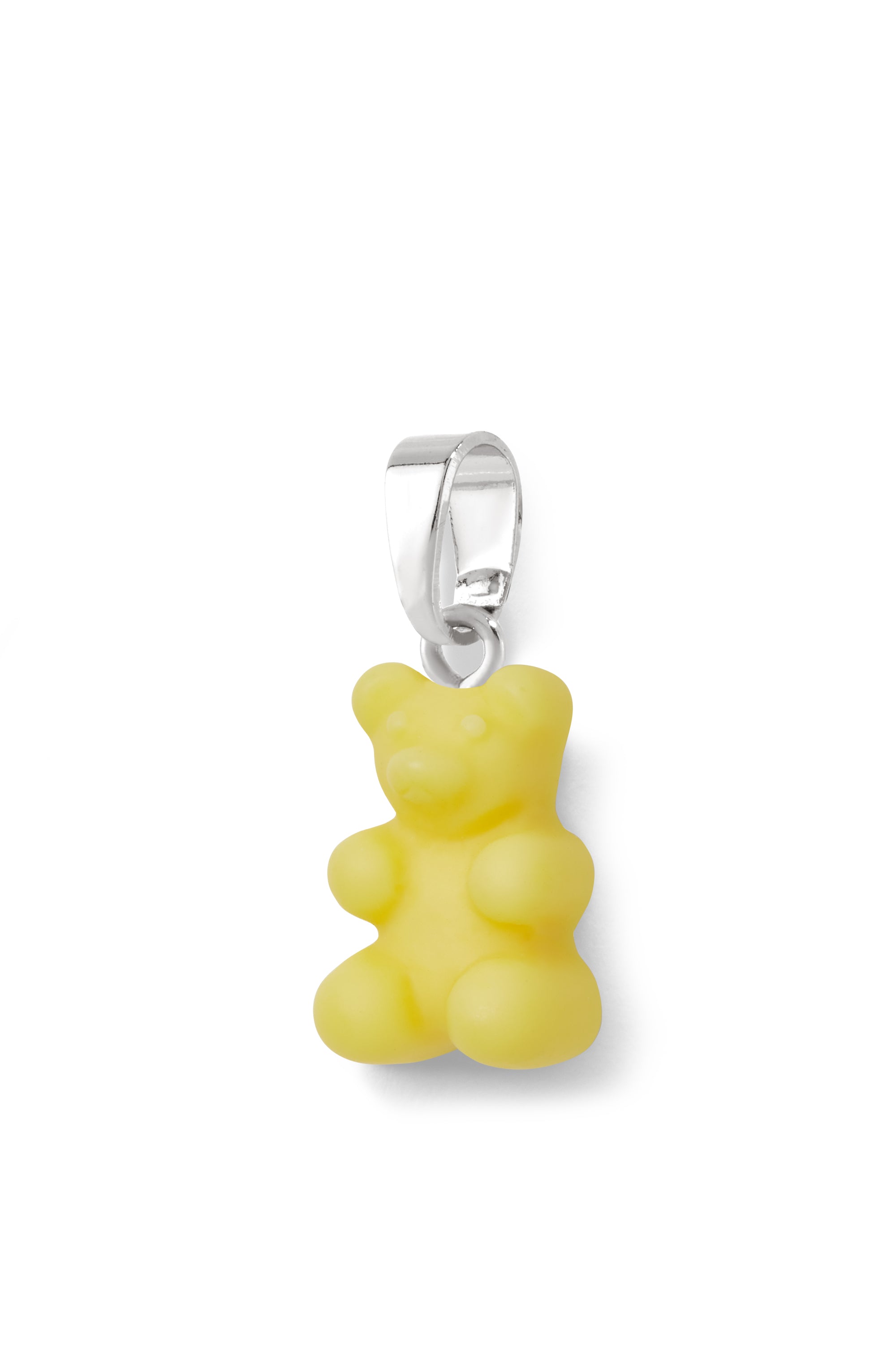 crystal haze Nostalgia bear - Classic connector - Silver plated - Lemonade
