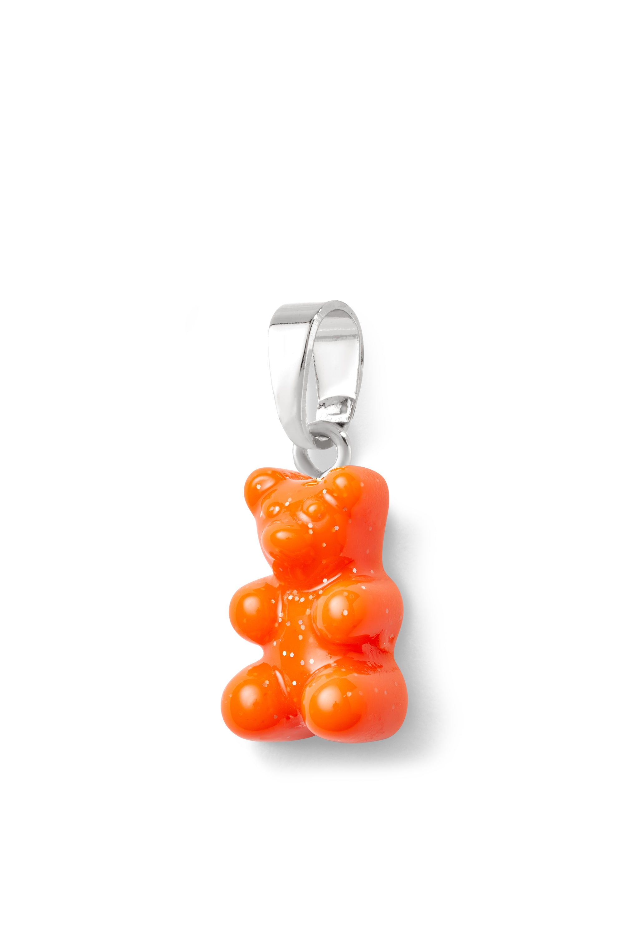 crystal haze Nostalgia bear - Classic connector - Silver plated - Fuego