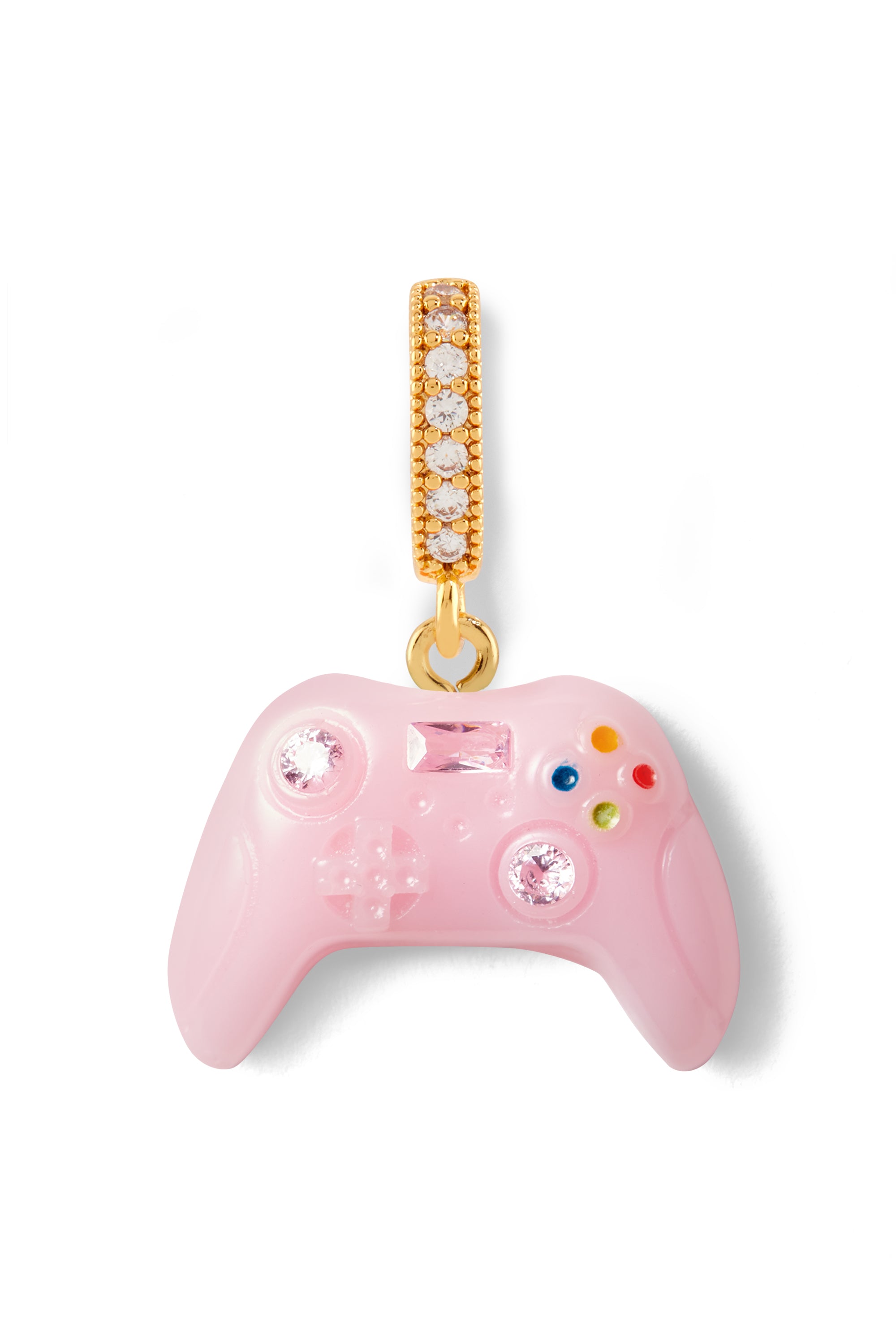 The Gamer - Lipgloss - Pave connector – Crystal Haze Jewelry