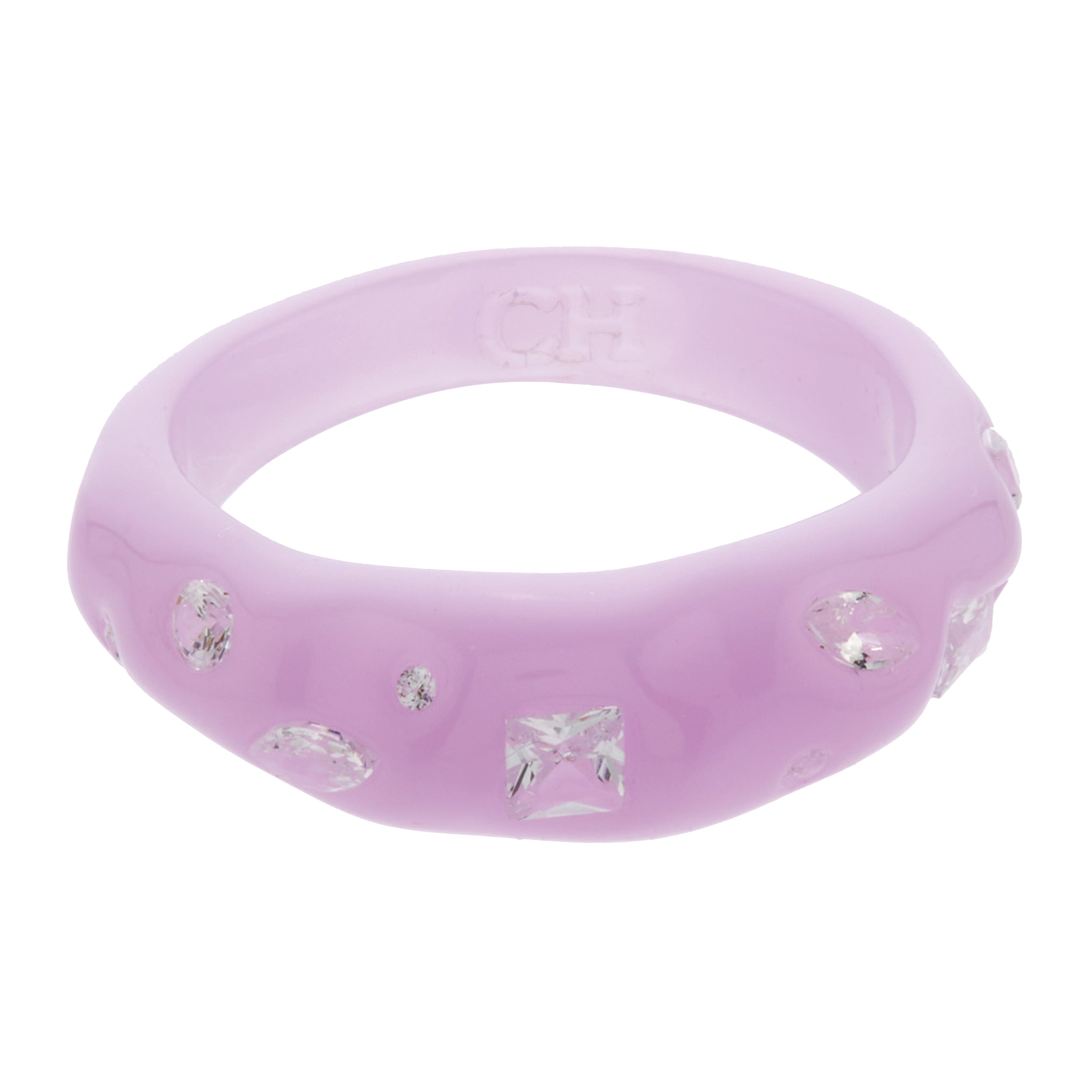 crystal haze Cosmo ring - Lavender