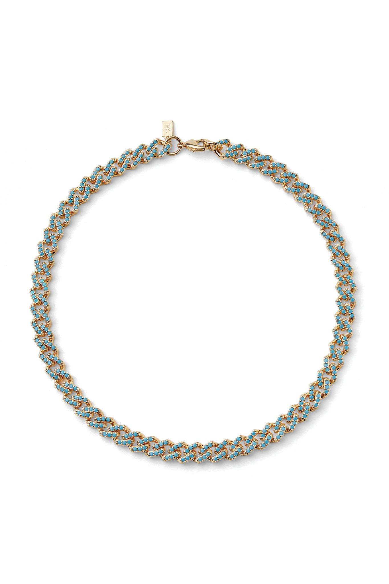 Mexican Chain Mykonos Blue – Crystal Haze Jewelry