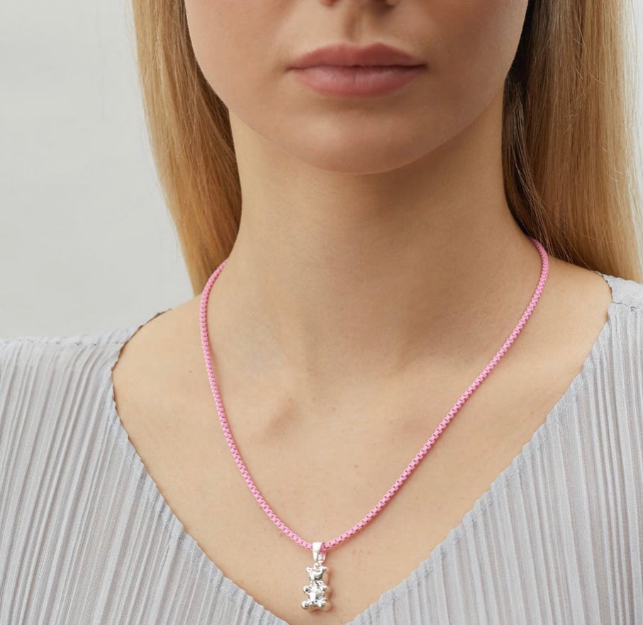 Silver Nostalgia Bear – Crystal Haze Jewelry