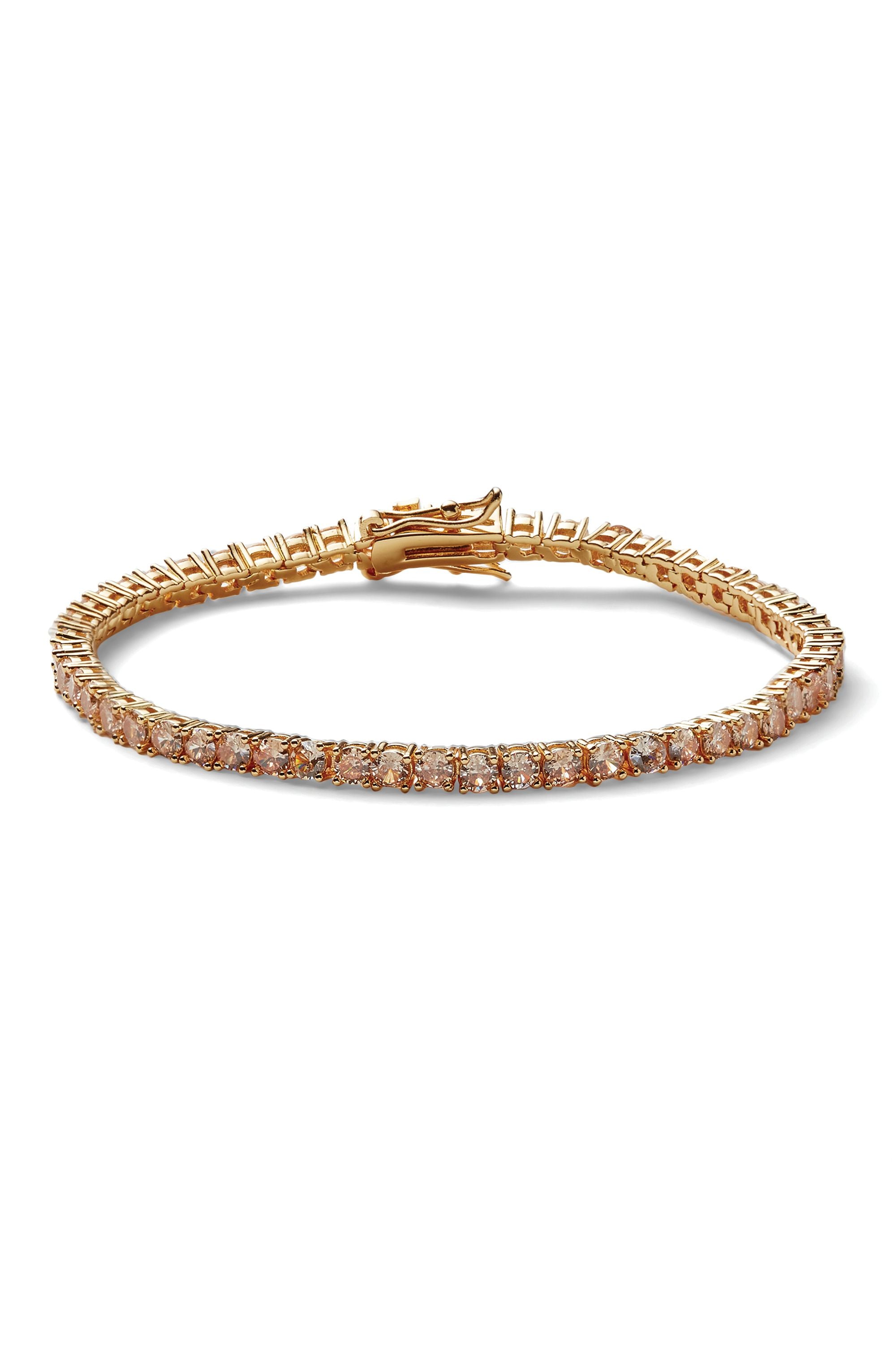 crystal haze Serena bracelet - Champagne