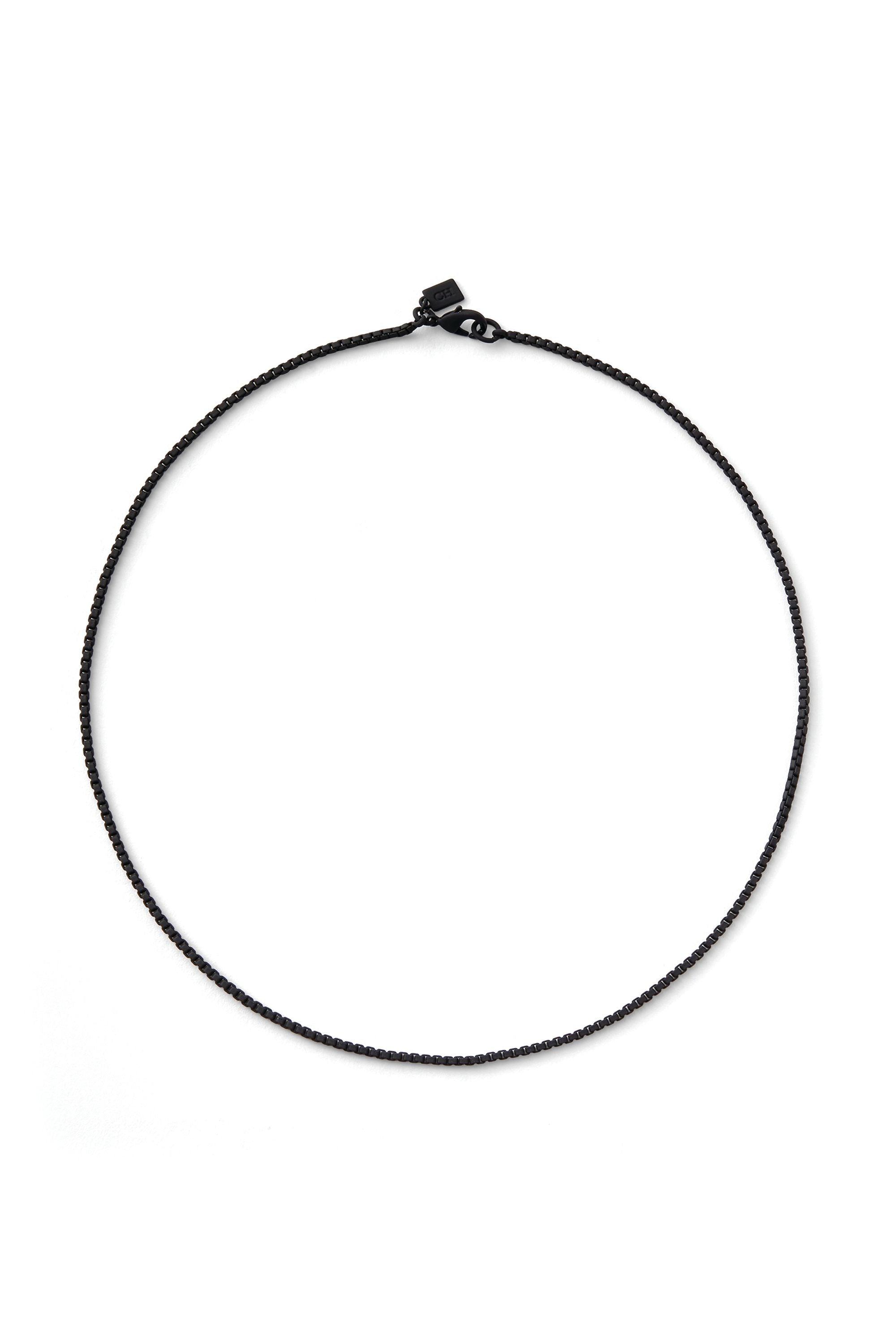 Plastalina chain - Black – Crystal Haze Jewelry